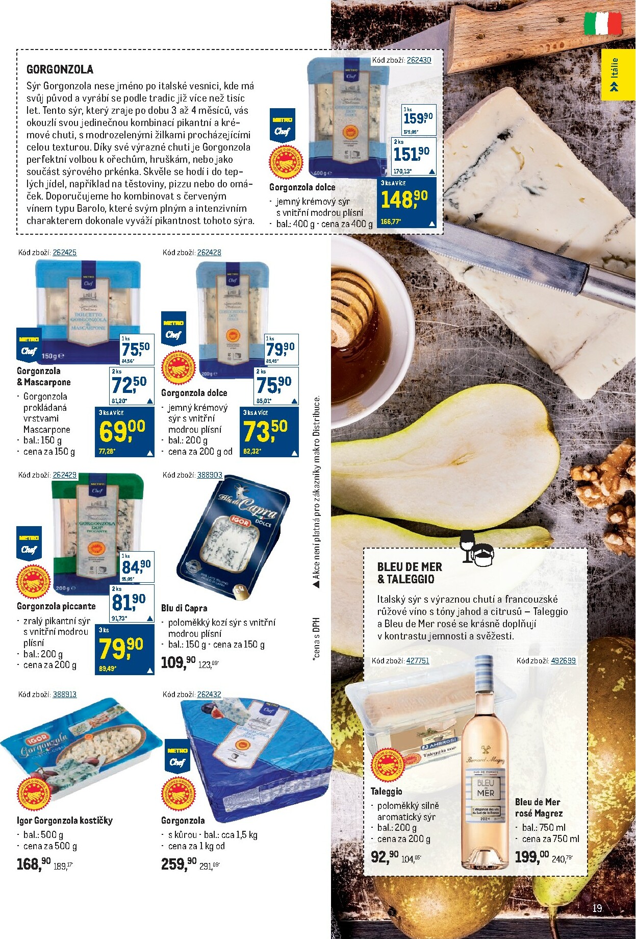 makro - Leták Makro - Vína a sýry od 24.09. do 21.10. - page: 19
