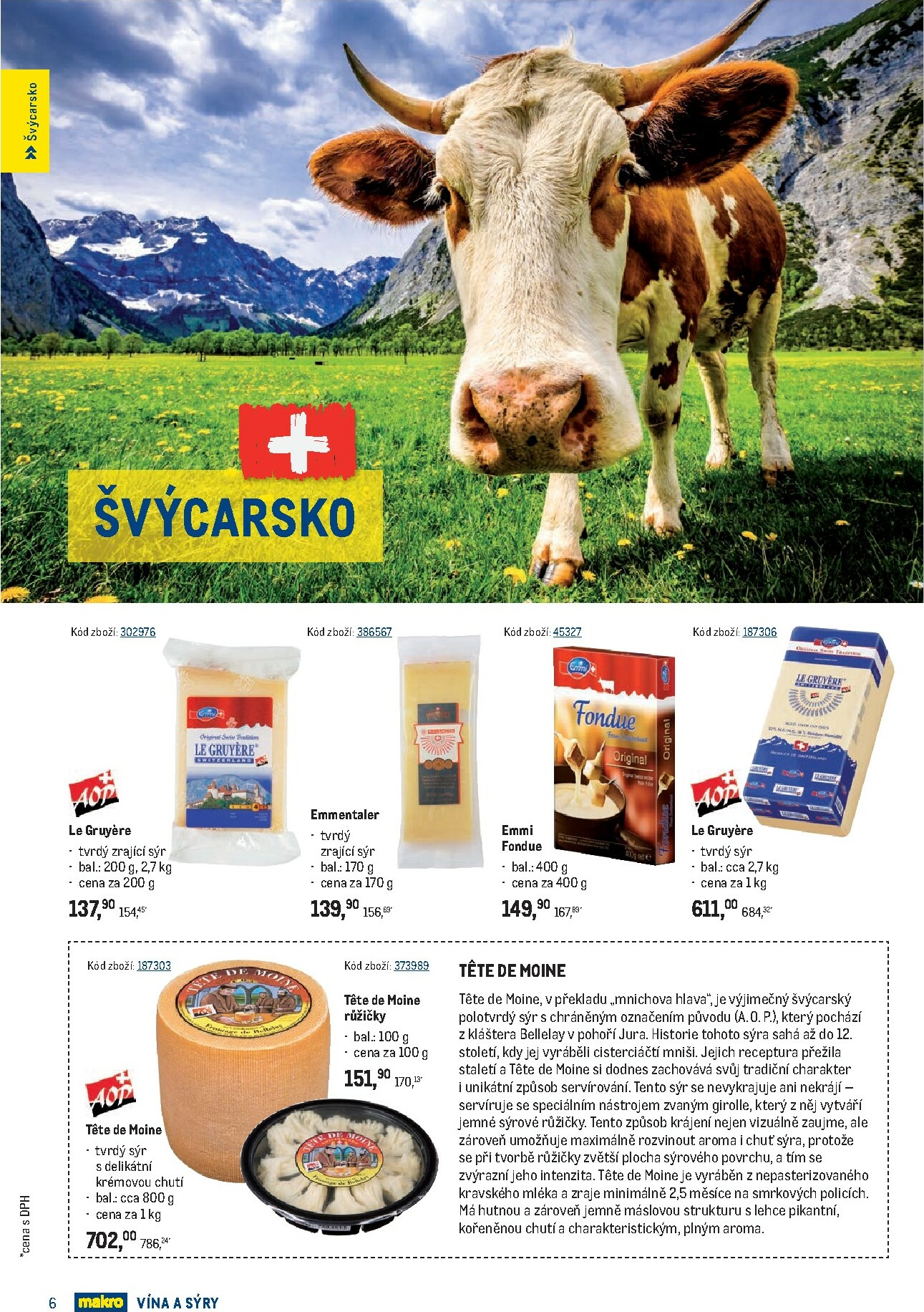 makro - Leták Makro - Vína a sýry od 24.09. do 21.10. - page: 6