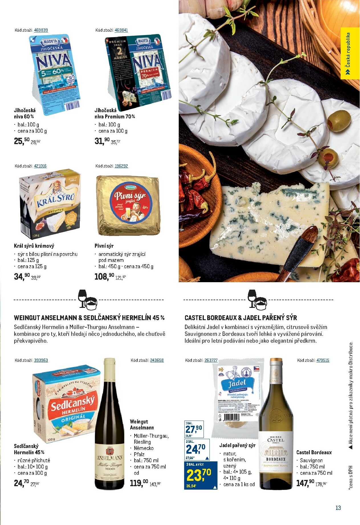 makro - Leták Makro - Vína a sýry od 24.09. do 21.10. - page: 13