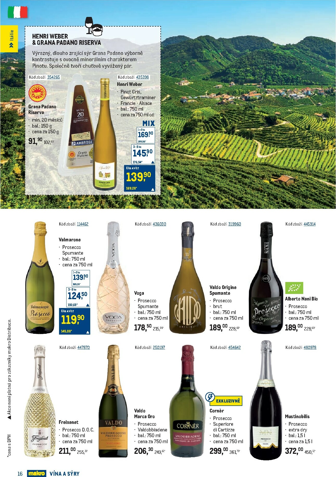 makro - Leták Makro - Vína a sýry od 24.09. do 21.10. - page: 16