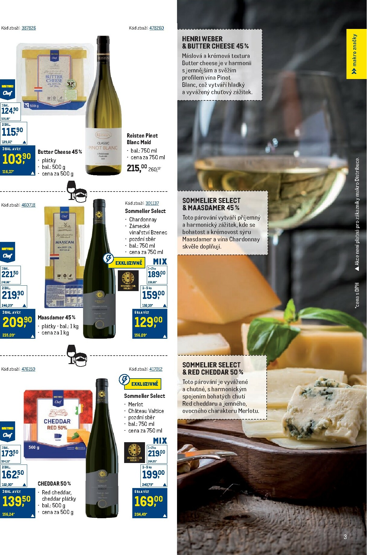 makro - Leták Makro - Vína a sýry od 24.09. do 21.10. - page: 3