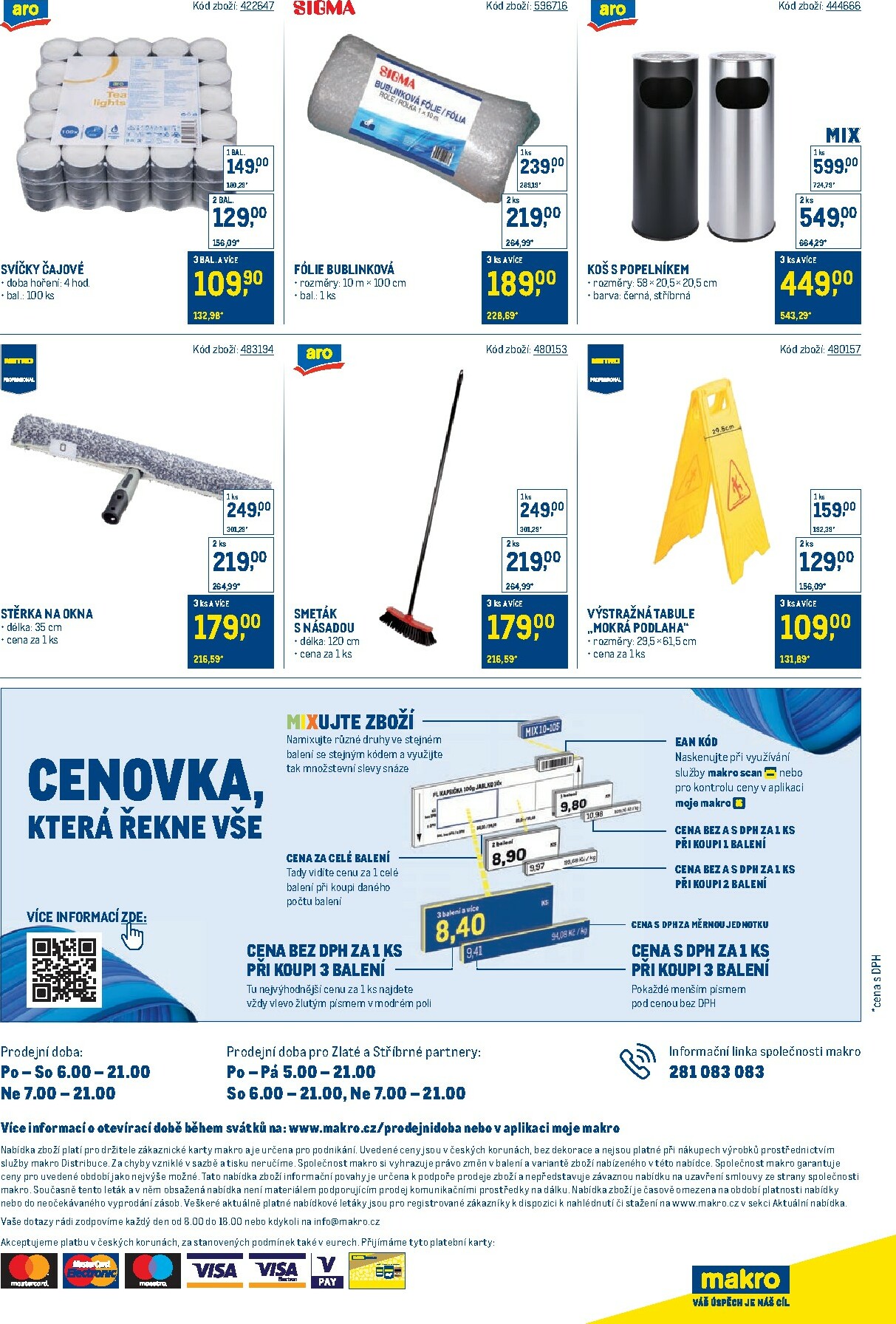 makro - Leták Makro - Stabilně výhodná cena - maloobchod od 24.09. do 18.11. - page: 48