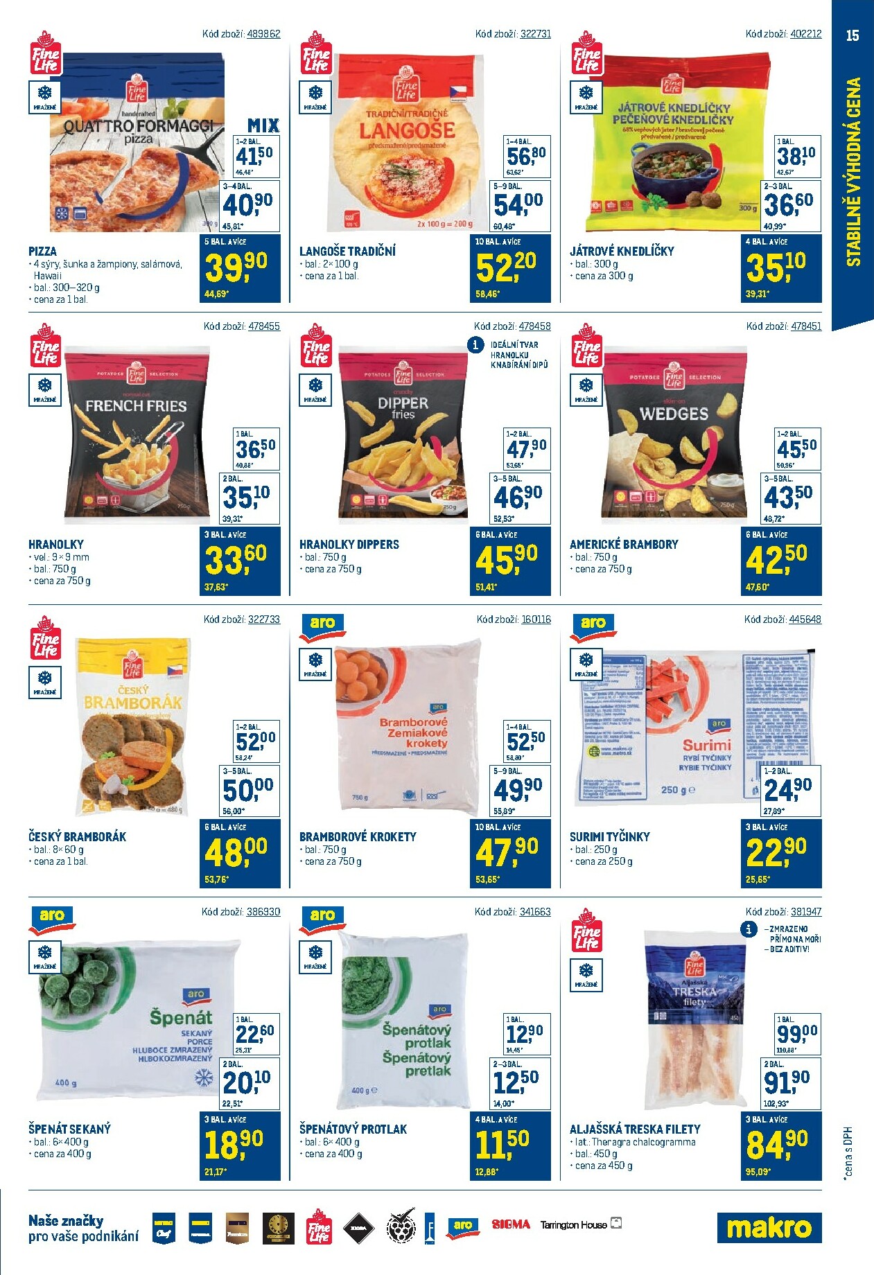 makro - Leták Makro - Stabilně výhodná cena - maloobchod od 24.09. do 18.11. - page: 15