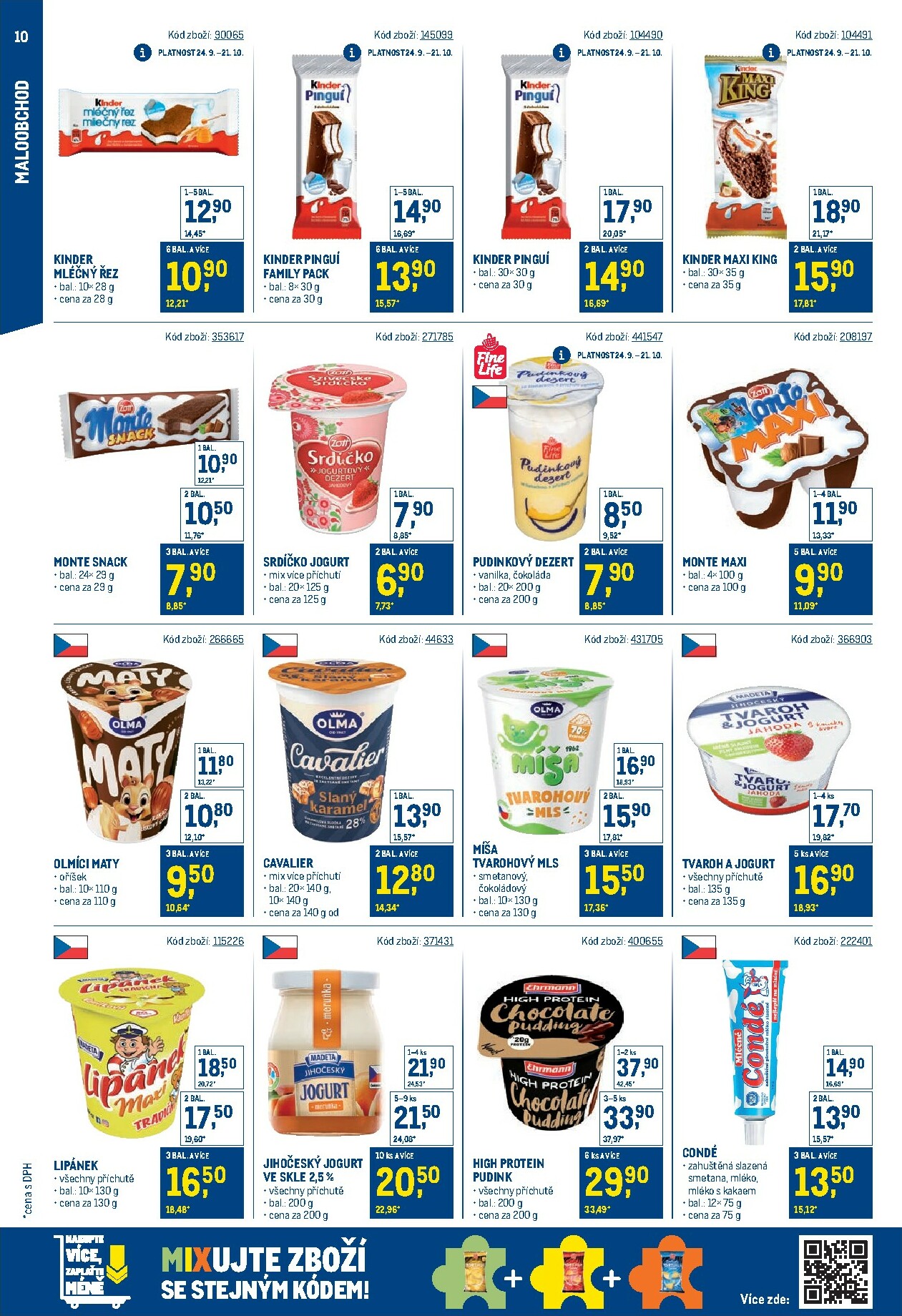 makro - Leták Makro - Stabilně výhodná cena - maloobchod od 24.09. do 18.11. - page: 10