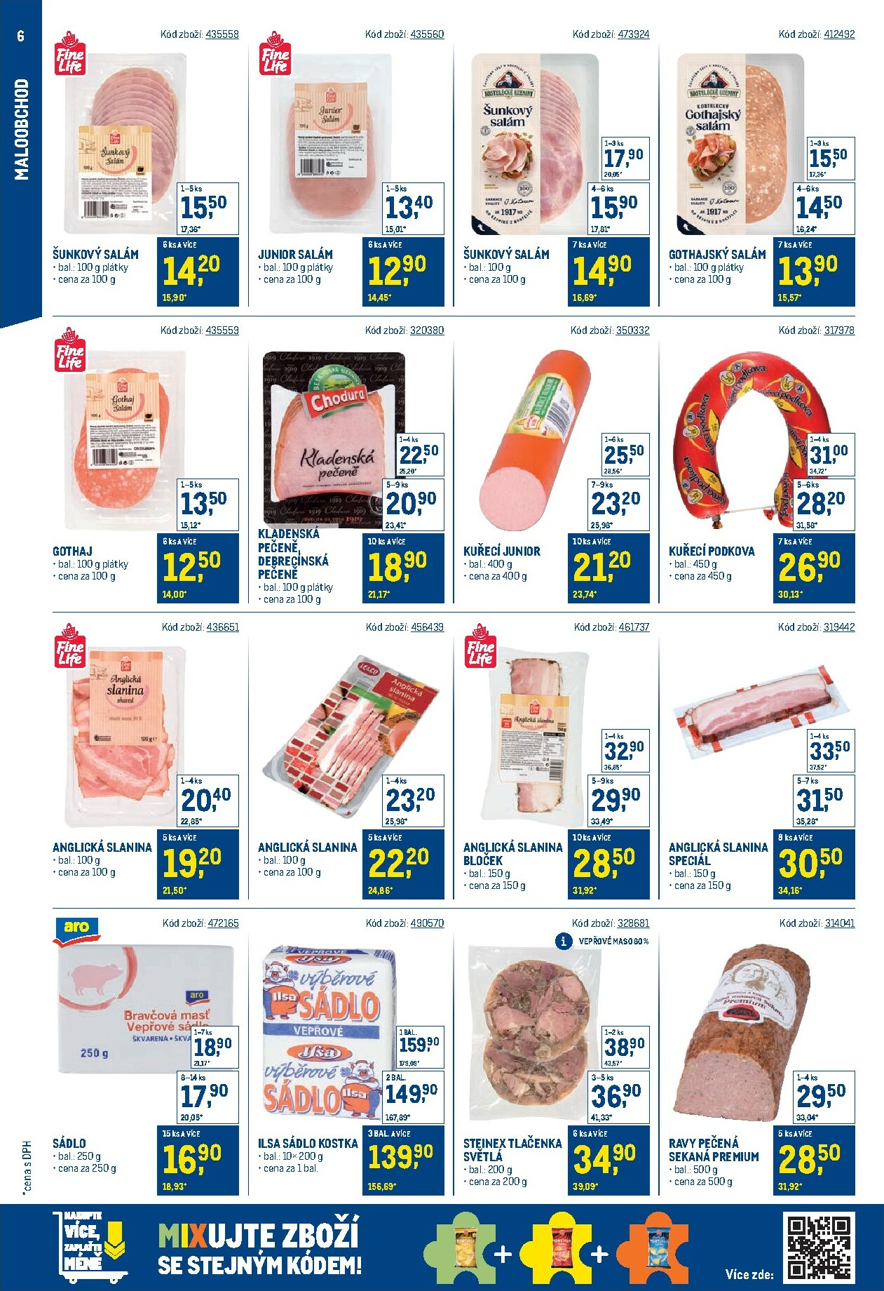 makro - Leták Makro - Stabilně výhodná cena - maloobchod od 24.09. do 18.11. - page: 6