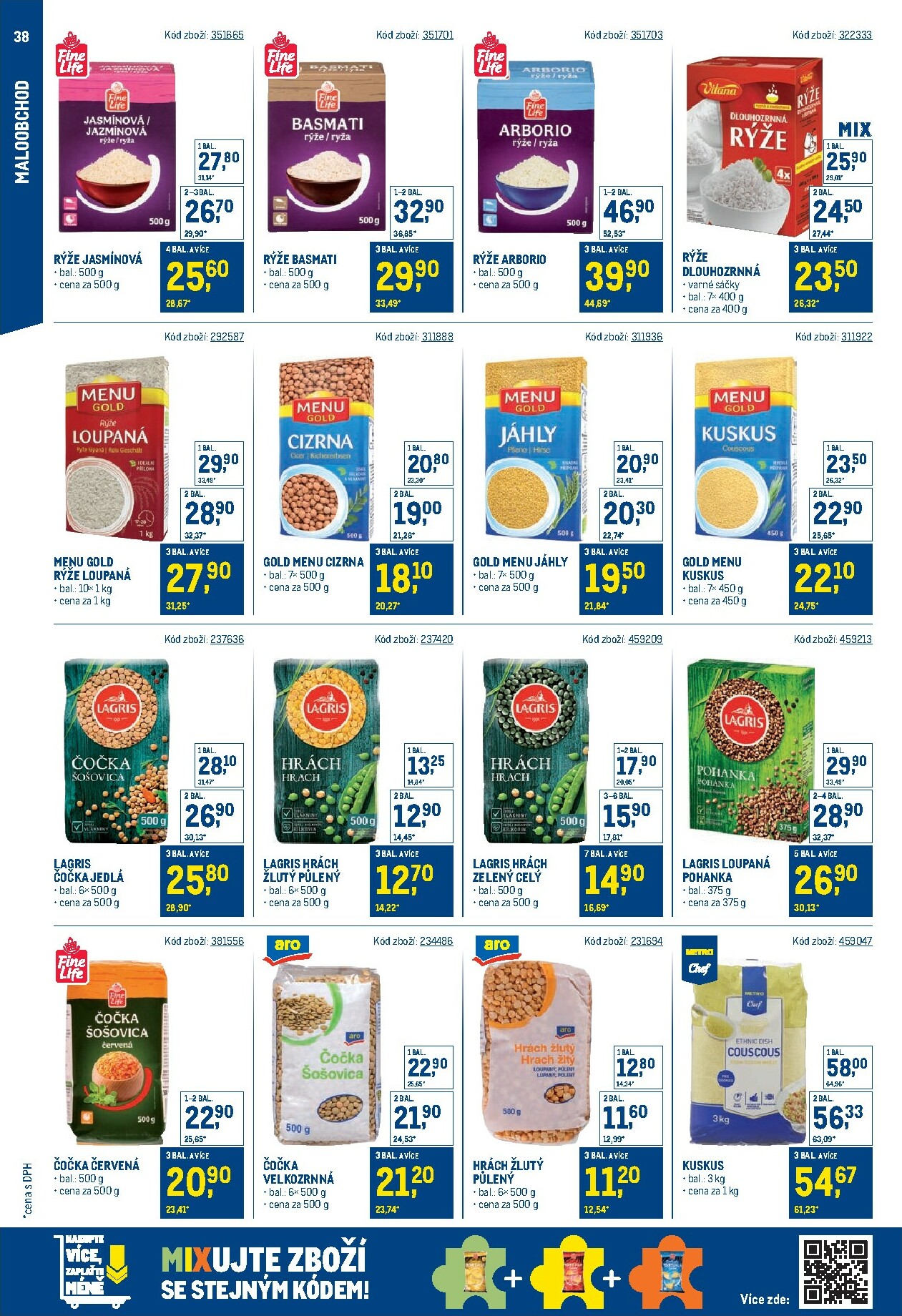 makro - Leták Makro - Stabilně výhodná cena - maloobchod od 24.09. do 18.11. - page: 38