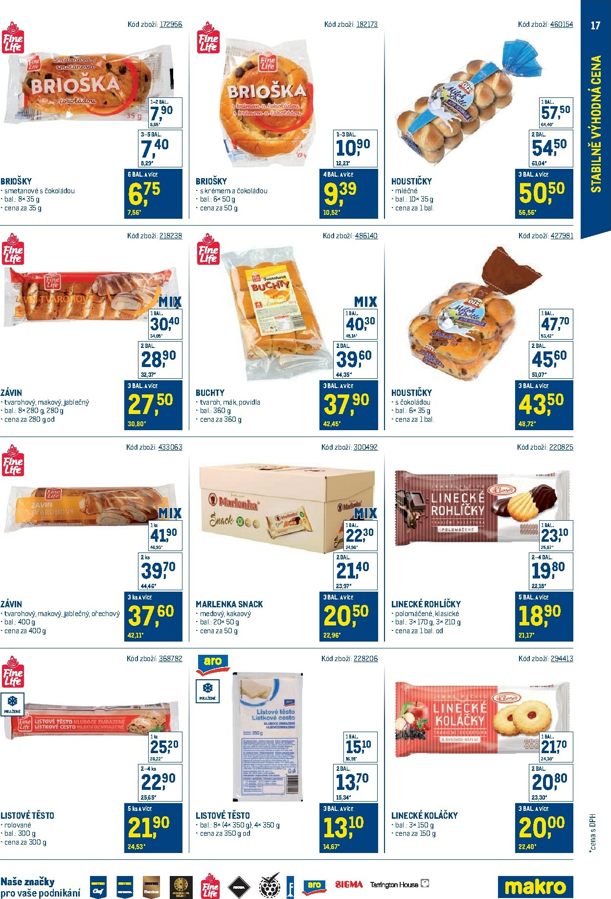 makro - Leták Makro - Stabilně výhodná cena - maloobchod od 24.09. do 18.11. - page: 17