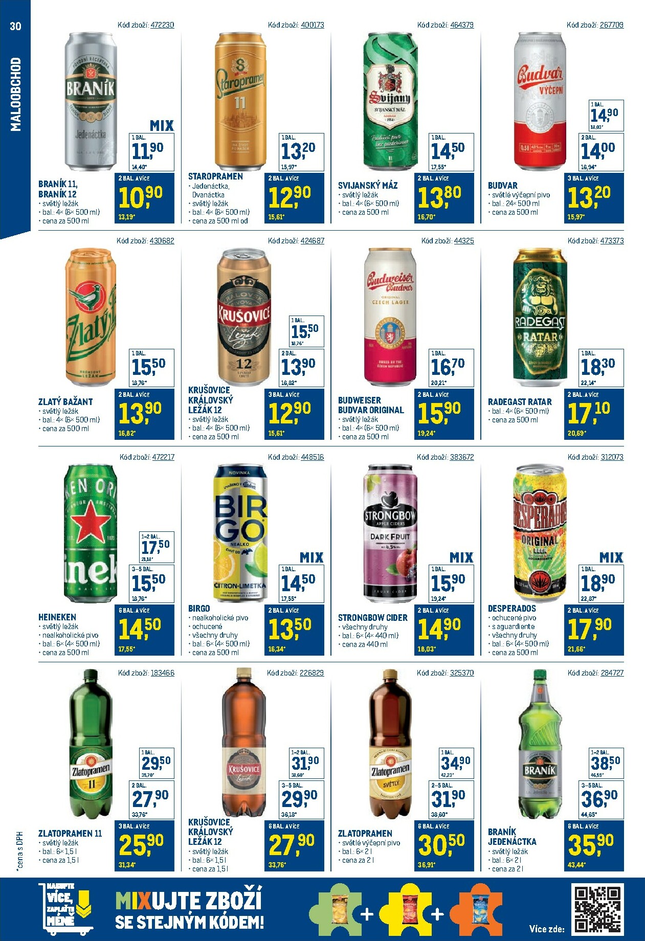 makro - Leták Makro - Stabilně výhodná cena - maloobchod od 24.09. do 18.11. - page: 30