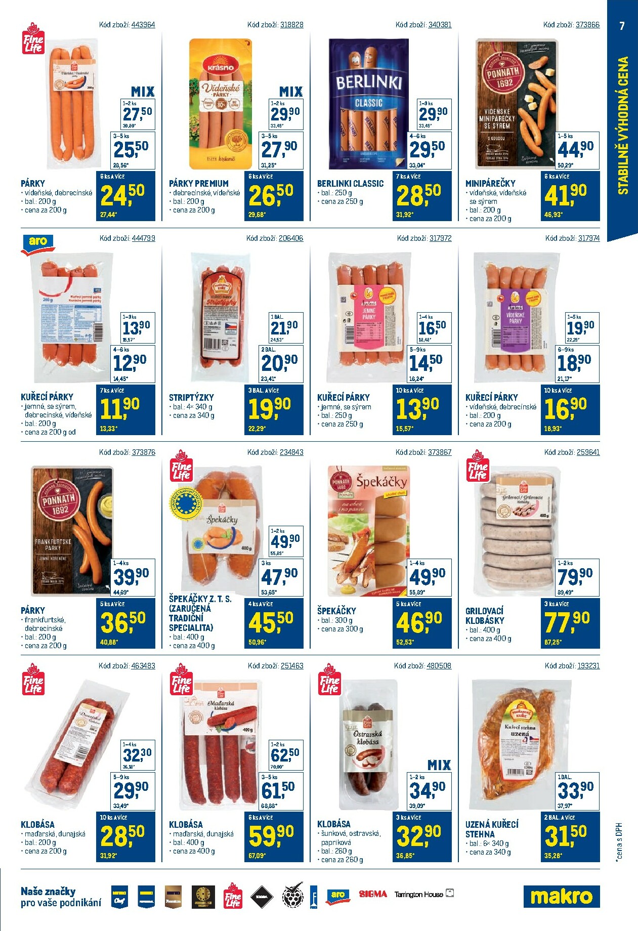 makro - Leták Makro - Stabilně výhodná cena - maloobchod od 24.09. do 18.11. - page: 7