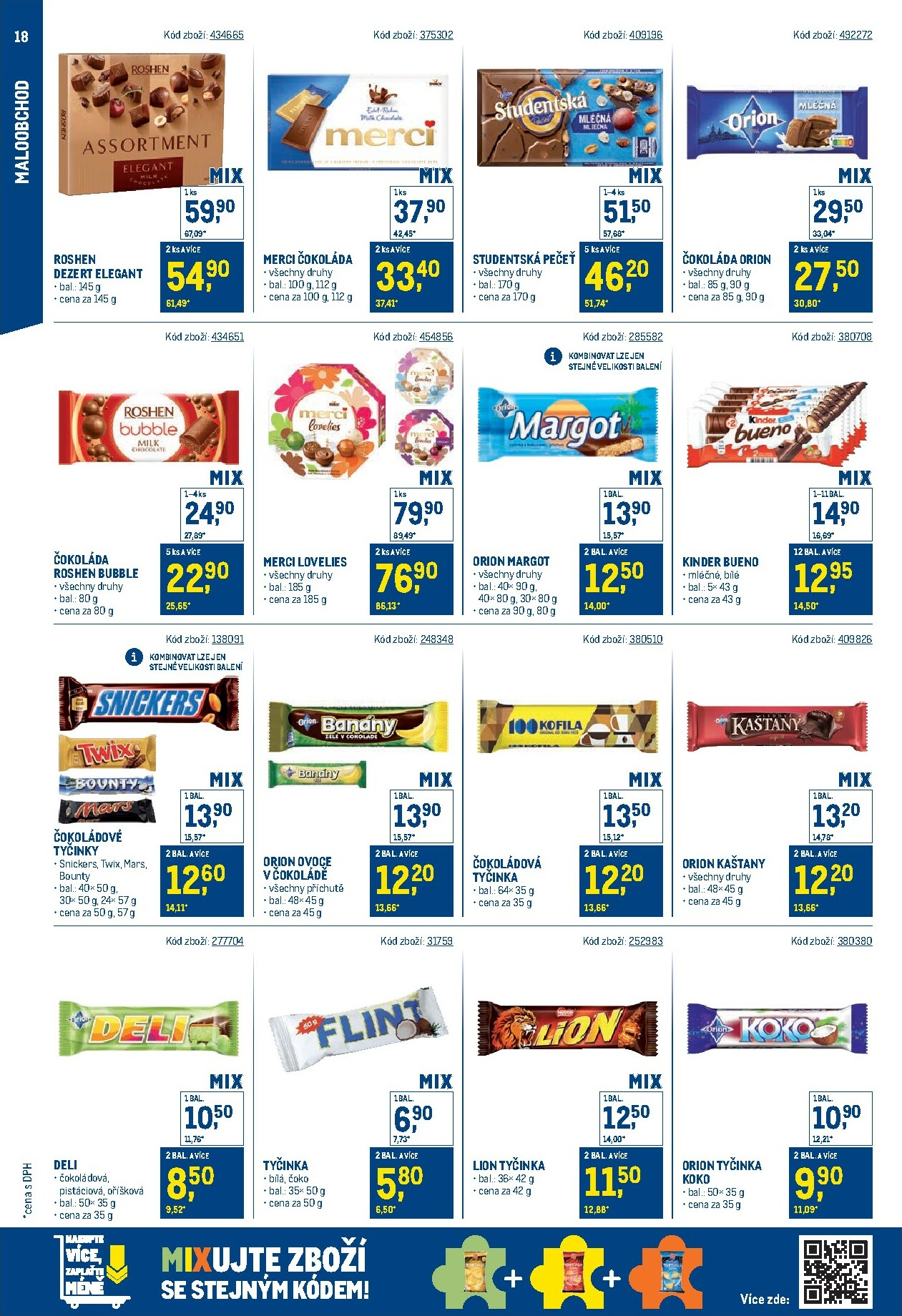makro - Leták Makro - Stabilně výhodná cena - maloobchod od 24.09. do 18.11. - page: 18