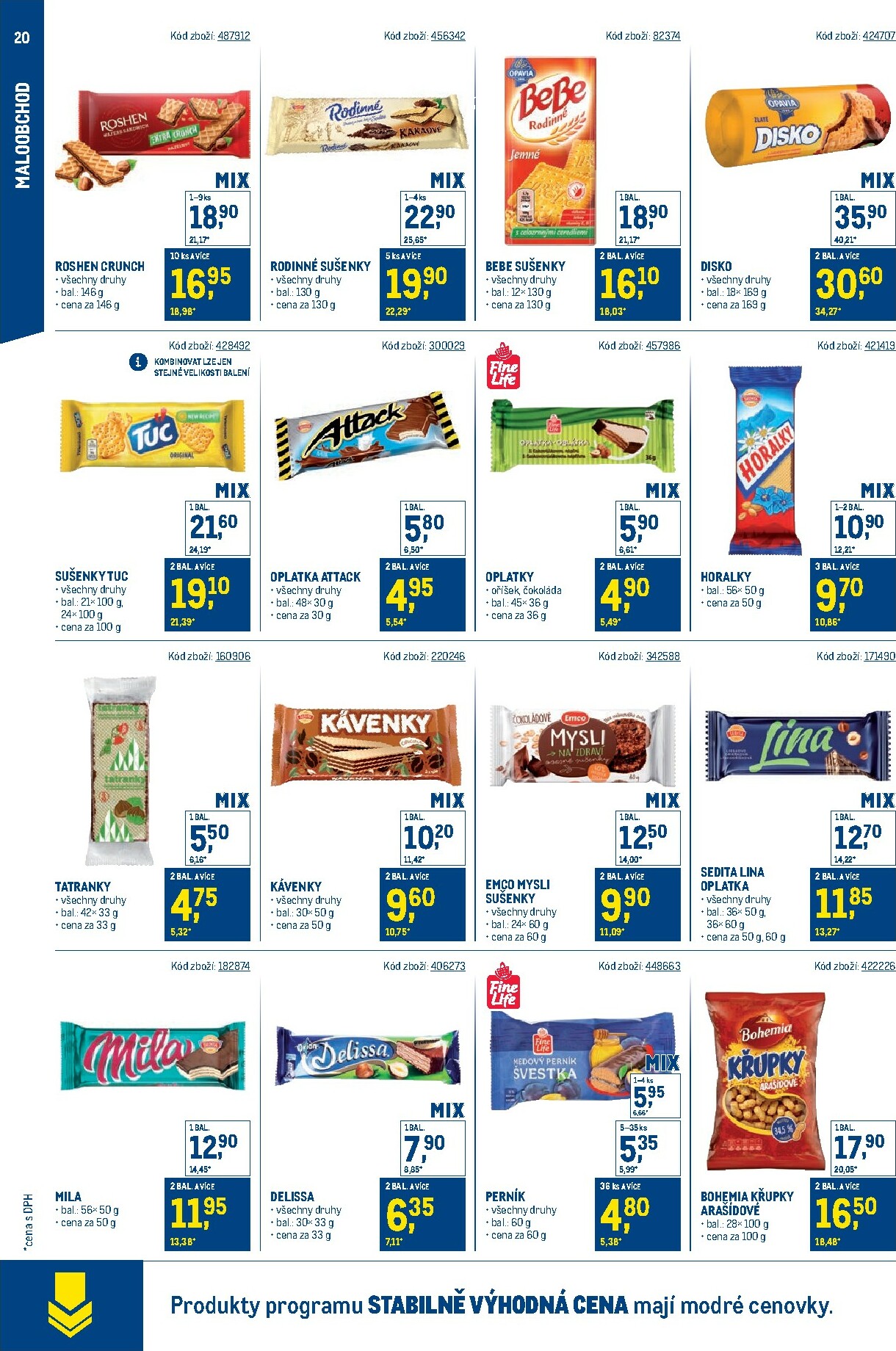 makro - Leták Makro - Stabilně výhodná cena - maloobchod od 24.09. do 18.11. - page: 20