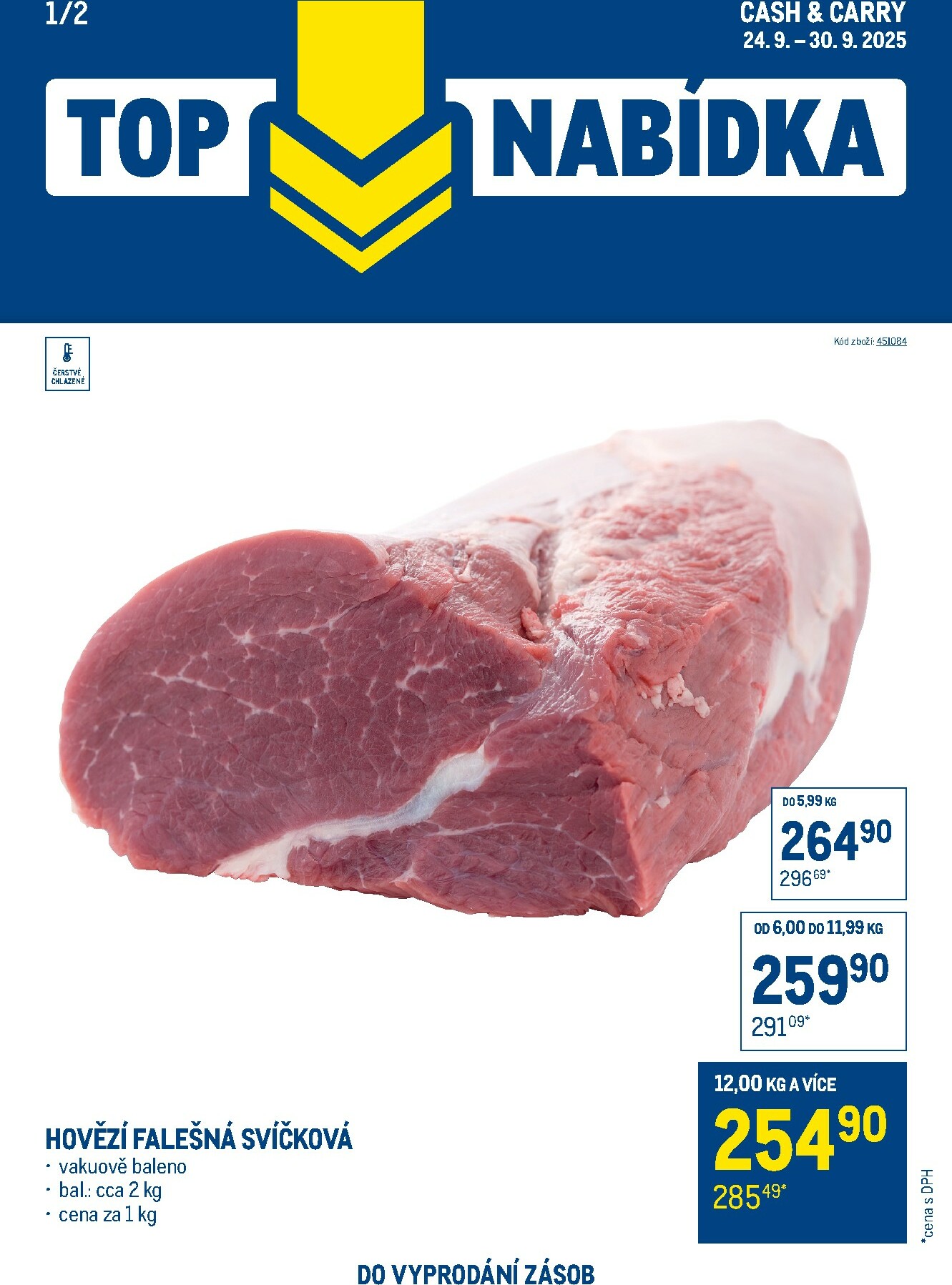 makro - Leták Makro - TOP maso od 24.09. do 30.09.