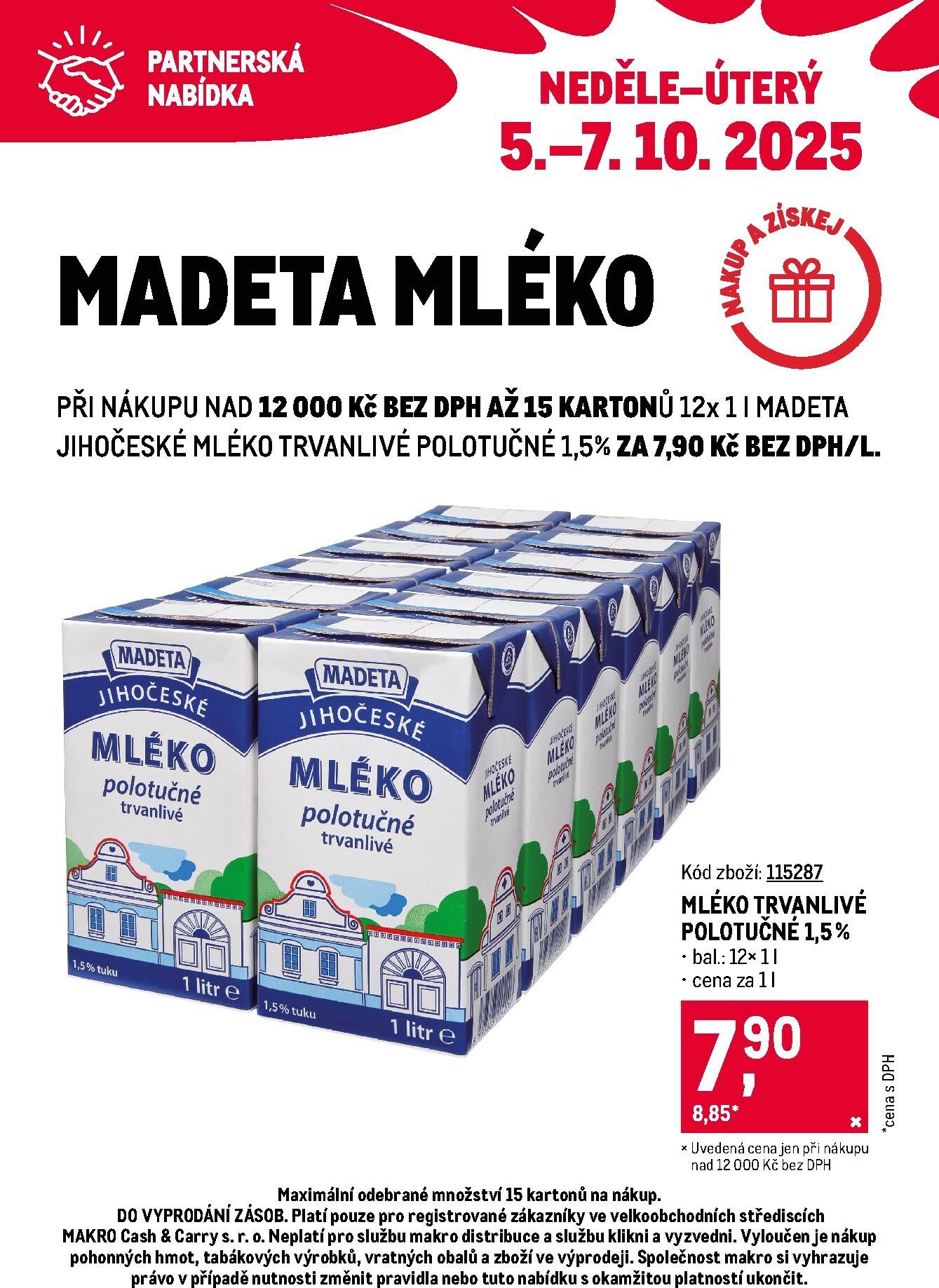makro - Aktuální leták Makro - Partnerská nabídka od 05.10. do 07.10. - page: 2