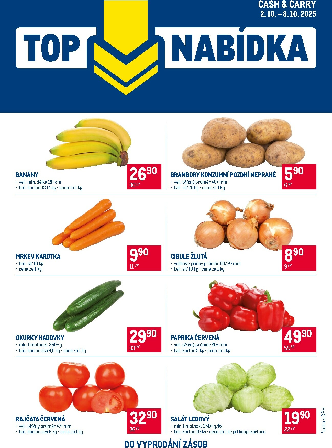 makro - Aktuální leták Makro - TOP ovoce a zelenina od 02.10. do 08.10.