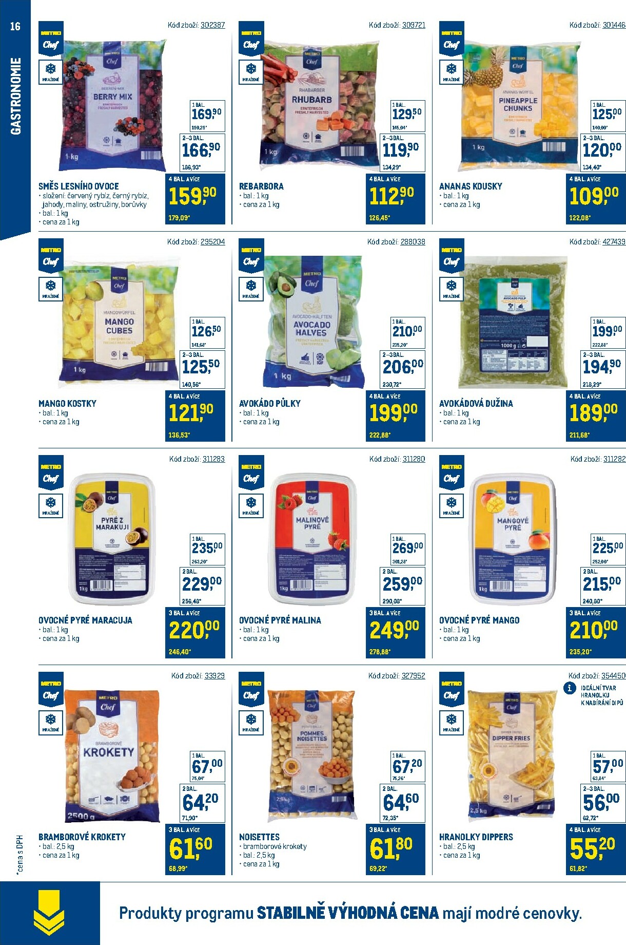 makro - Aktuální leták Makro - Stabilně výhodná cena – gastronomie od 24.09. do 18.11. - page: 16