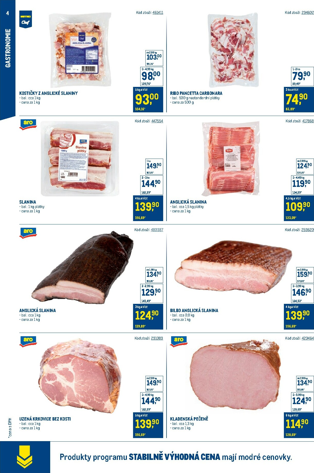makro - Aktuální leták Makro - Stabilně výhodná cena – gastronomie od 24.09. do 18.11. - page: 4