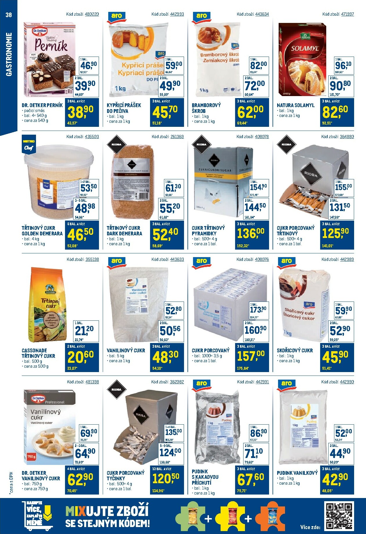 makro - Aktuální leták Makro - Stabilně výhodná cena – gastronomie od 24.09. do 18.11. - page: 38