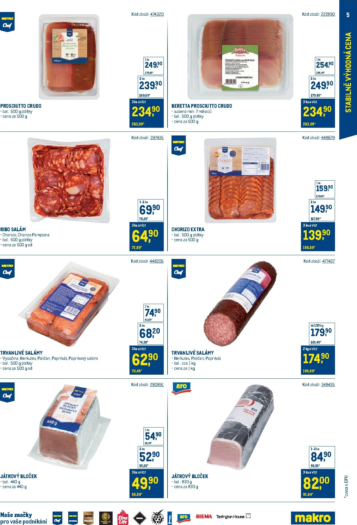 makro - Aktuální leták Makro - Stabilně výhodná cena – gastronomie od 24.09. do 18.11. - page: 5