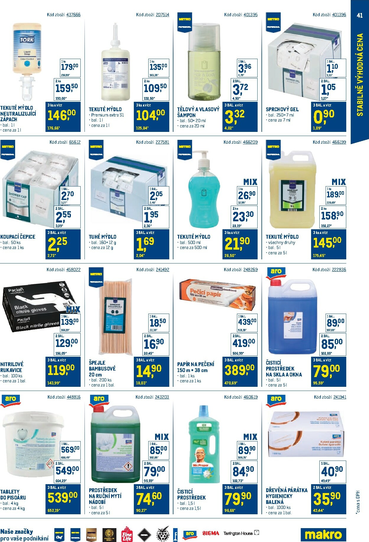 makro - Aktuální leták Makro - Stabilně výhodná cena – gastronomie od 24.09. do 18.11. - page: 41