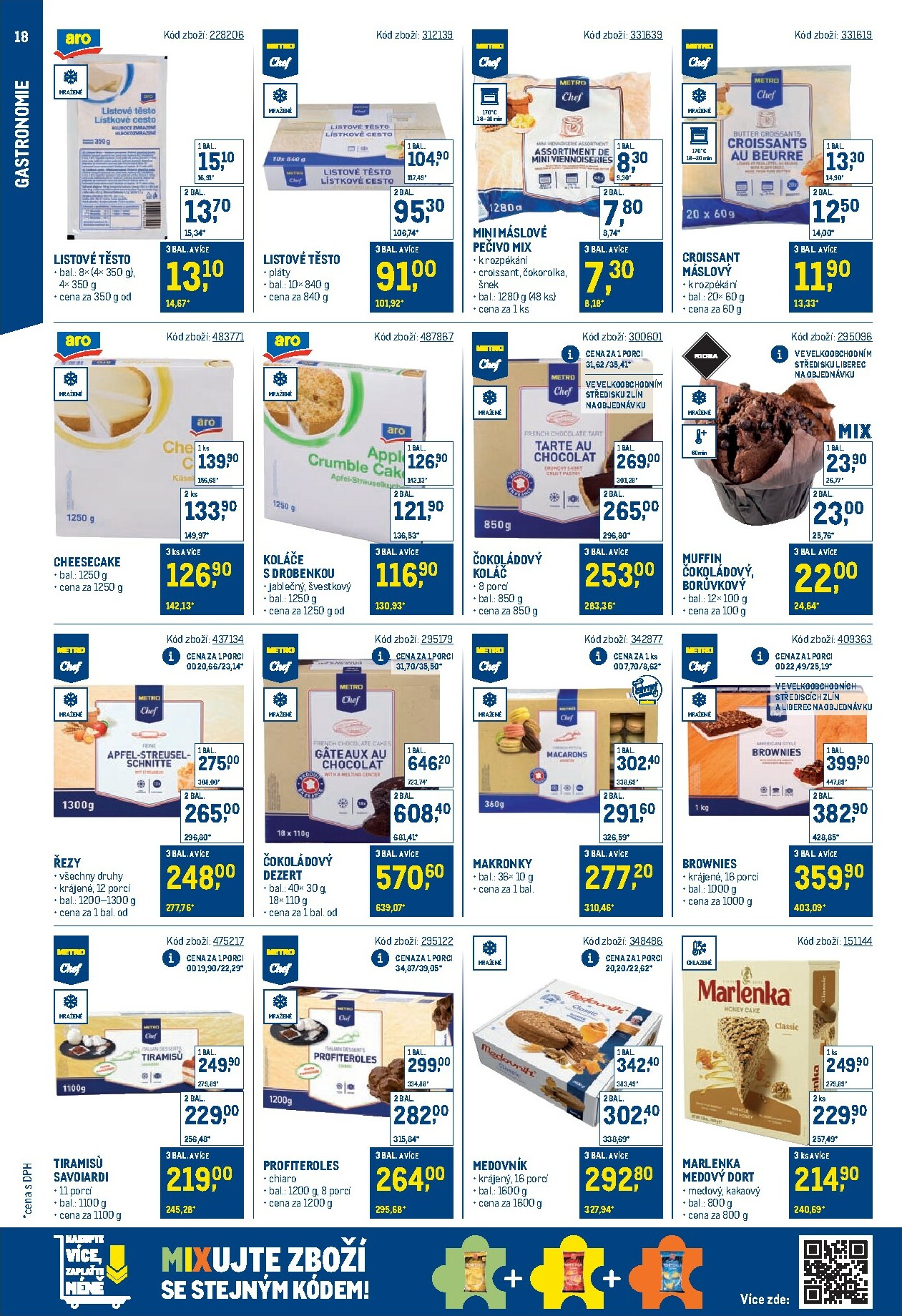 makro - Aktuální leták Makro - Stabilně výhodná cena – gastronomie od 24.09. do 18.11. - page: 18