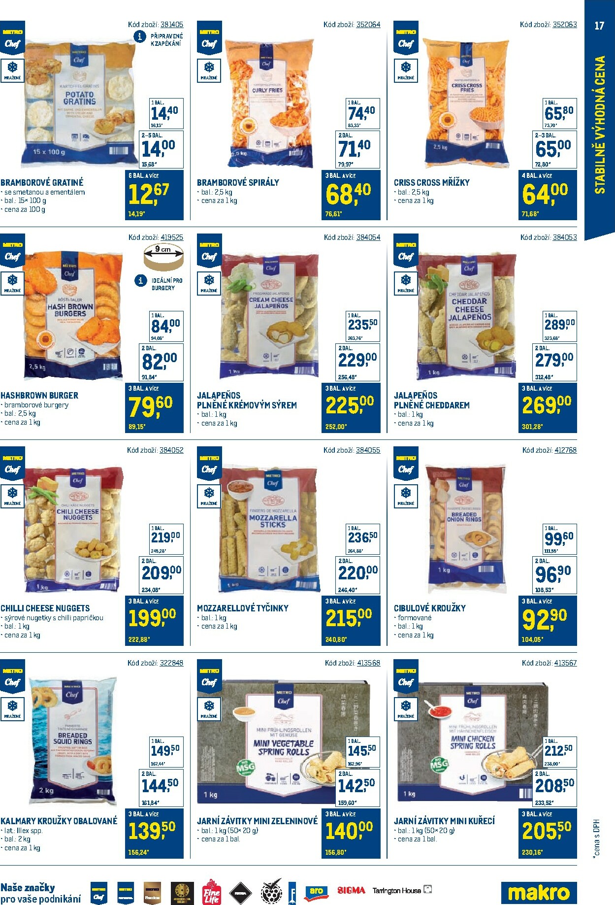 makro - Aktuální leták Makro - Stabilně výhodná cena – gastronomie od 24.09. do 18.11. - page: 17