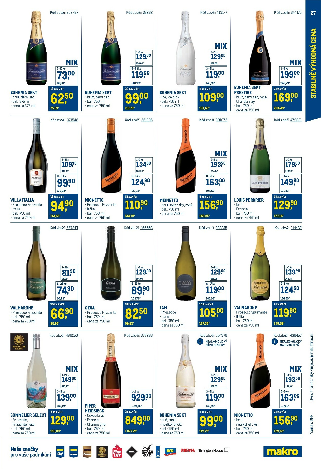makro - Aktuální leták Makro - Stabilně výhodná cena – gastronomie od 24.09. do 18.11. - page: 27