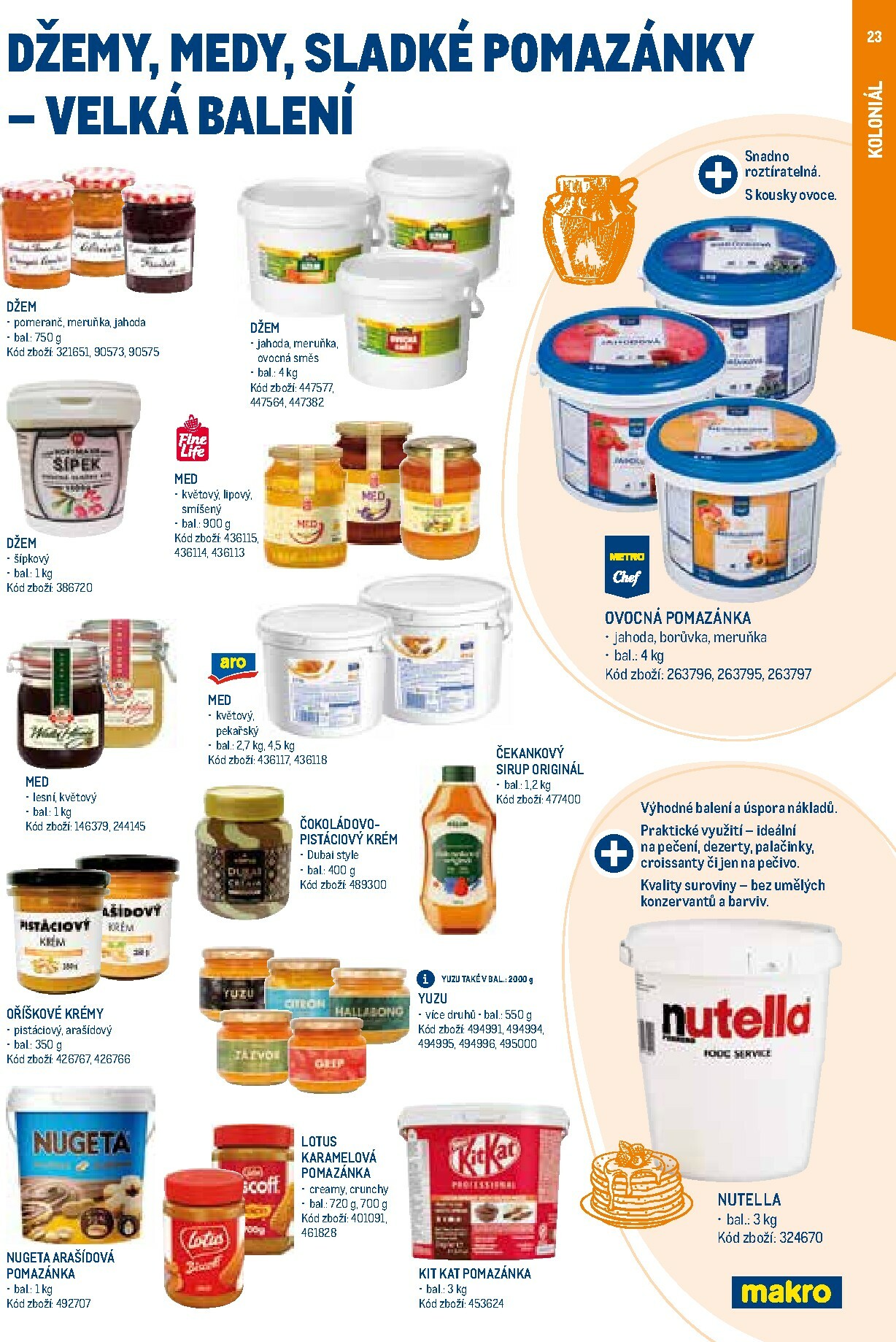 makro - Aktuální leták Makro - Snídaně od 01.10. do 31.05. - page: 23