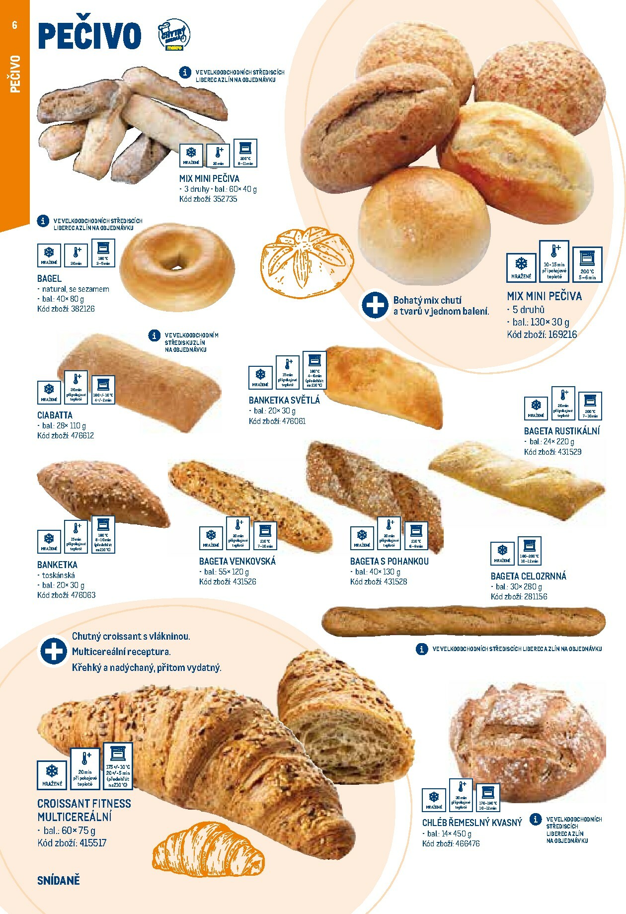 makro - Aktuální leták Makro - Snídaně od 01.10. do 31.05. - page: 6