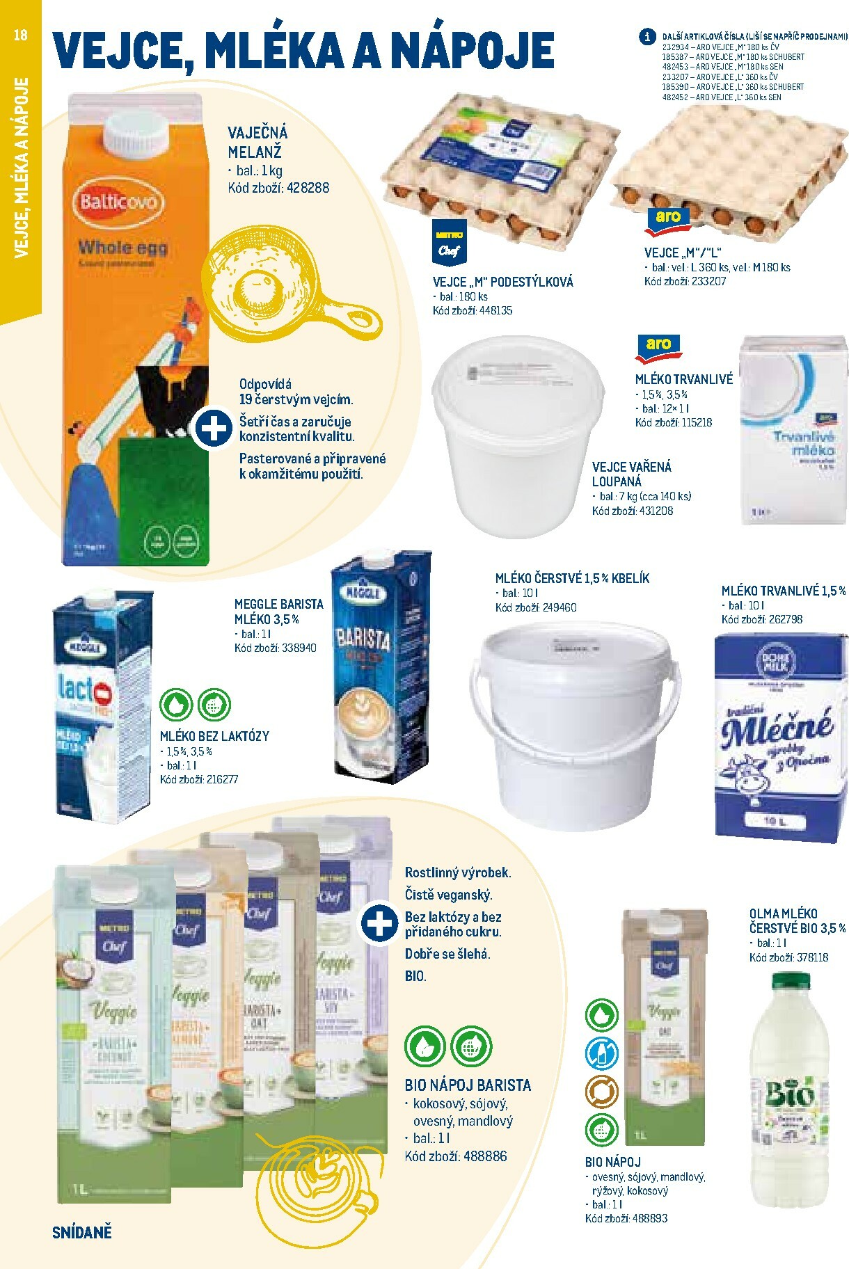 makro - Aktuální leták Makro - Snídaně od 01.10. do 31.05. - page: 18