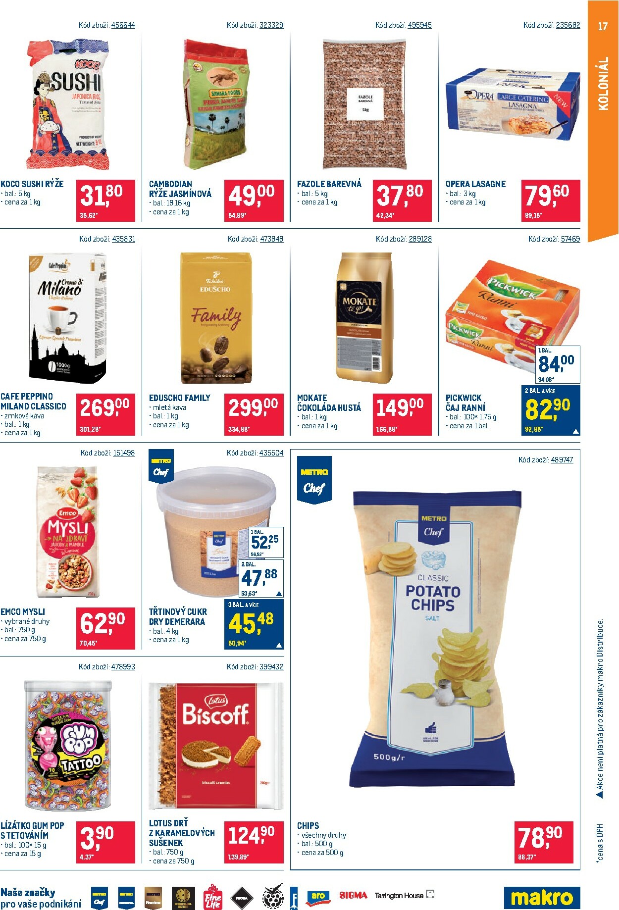 makro - Aktuální leták Makro - Gastronomie od 08.10. do 21.10. - page: 17