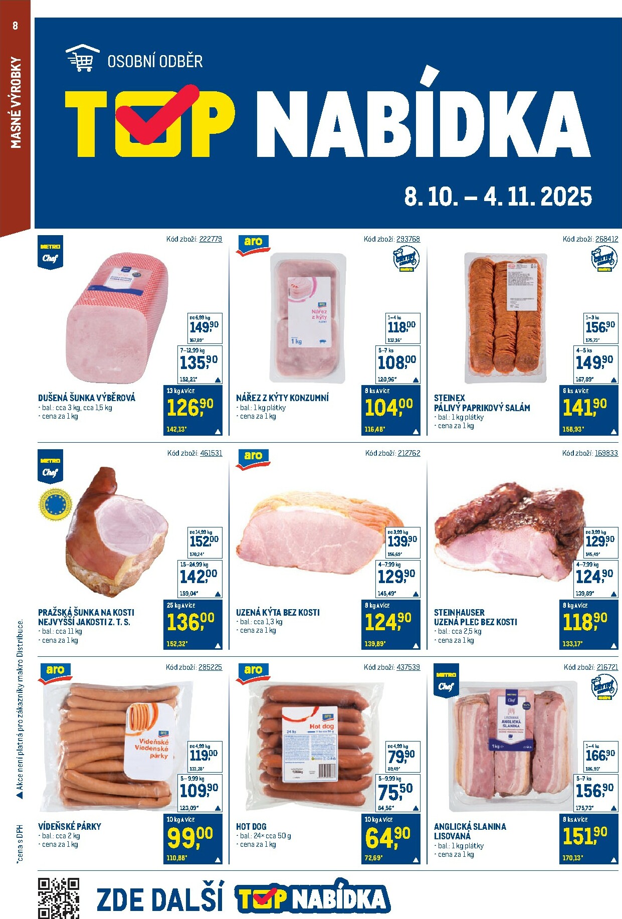 makro - Aktuální leták Makro - Gastronomie od 08.10. do 21.10. - page: 8