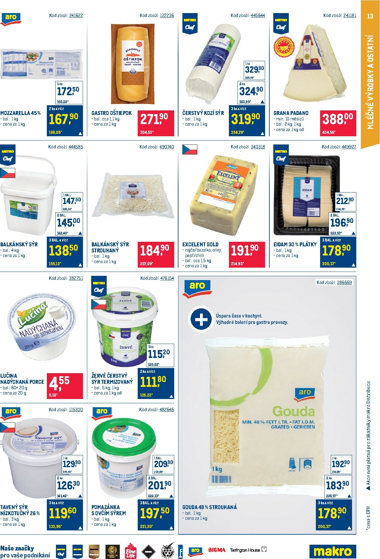 makro - Aktuální leták Makro - Gastronomie od 08.10. do 21.10. - page: 13