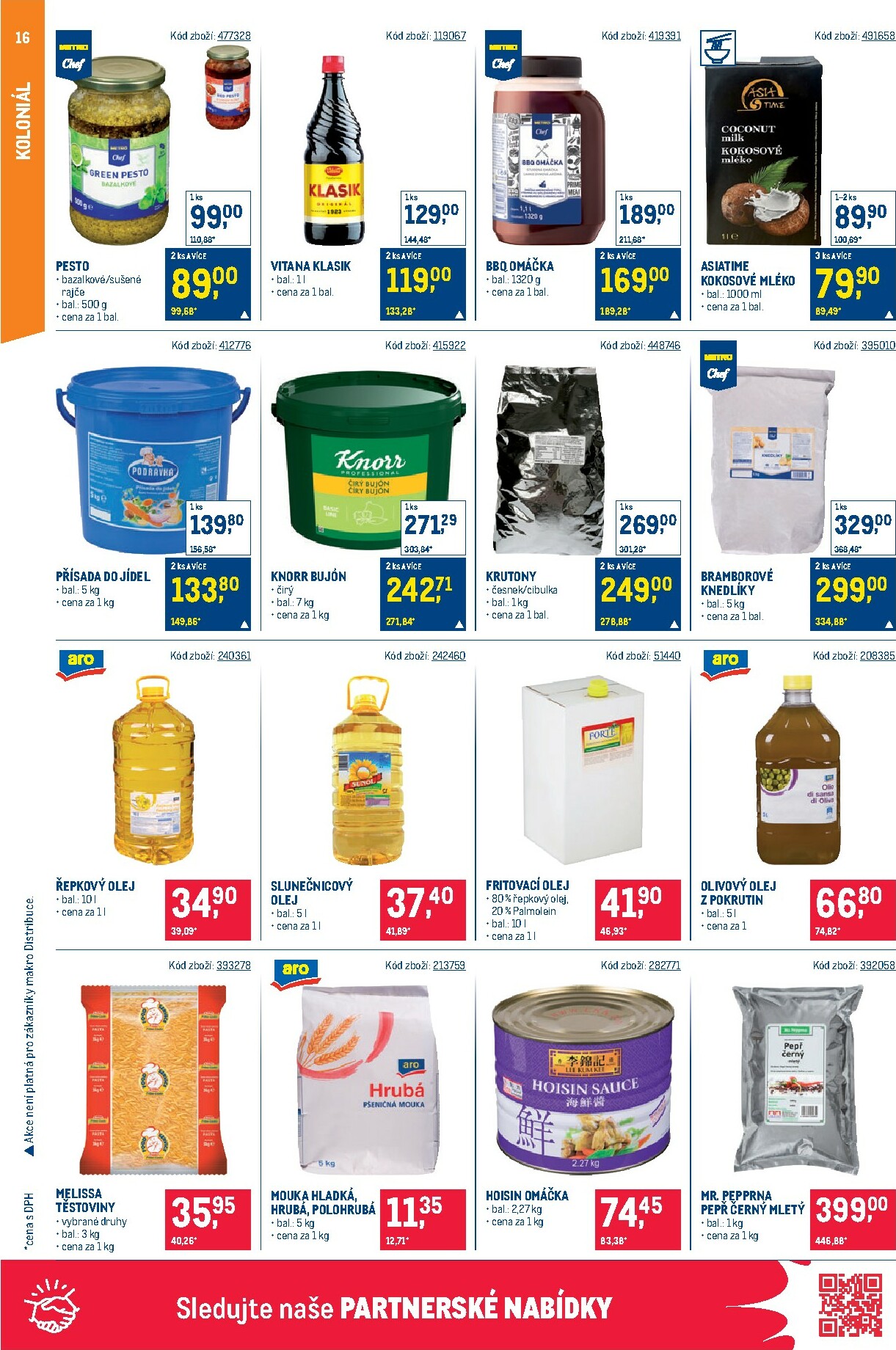 makro - Aktuální leták Makro - Gastronomie od 08.10. do 21.10. - page: 16