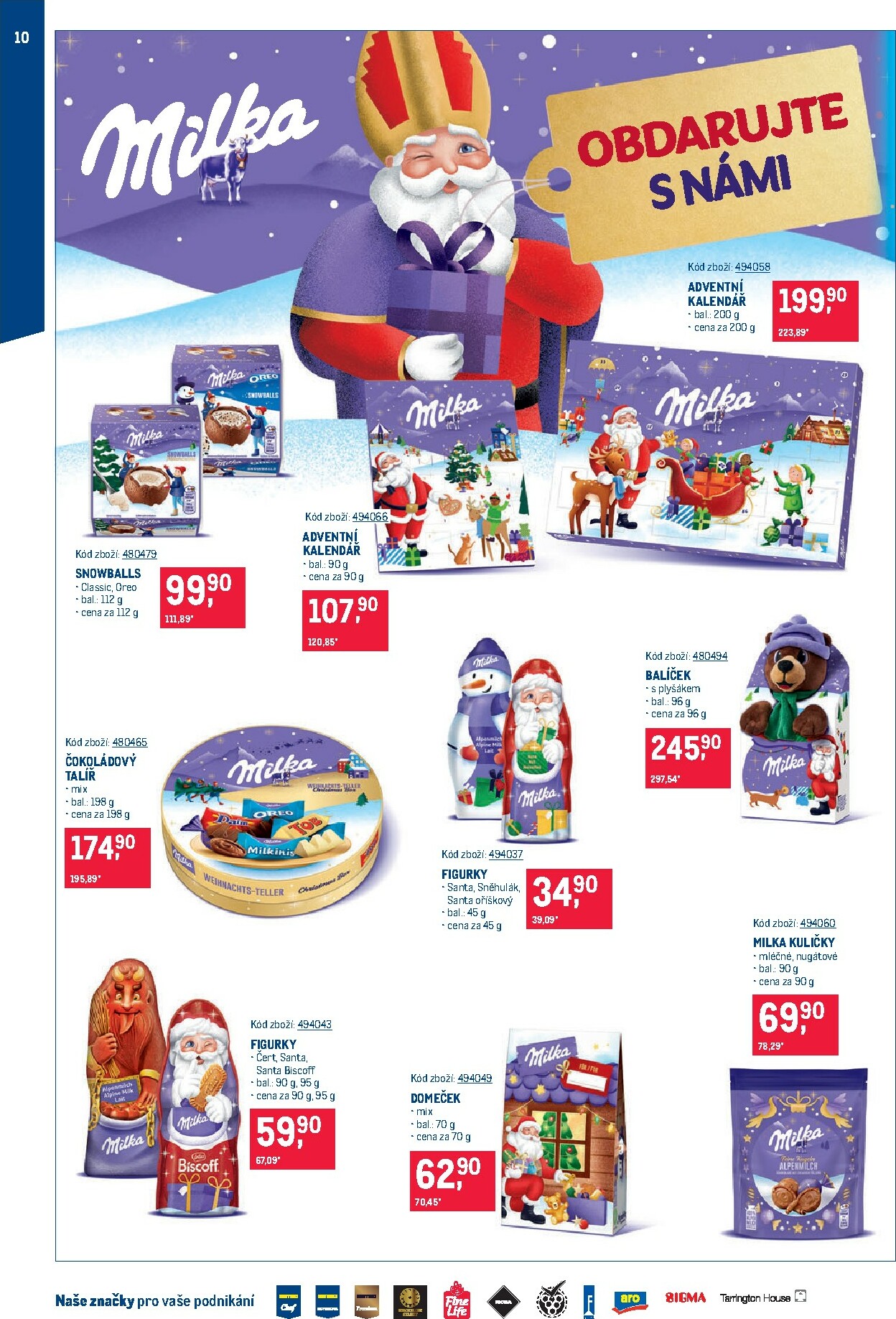 makro - Aktuální leták Makro - Mikulášské čokolády od 08.10. do 18.11. - page: 10
