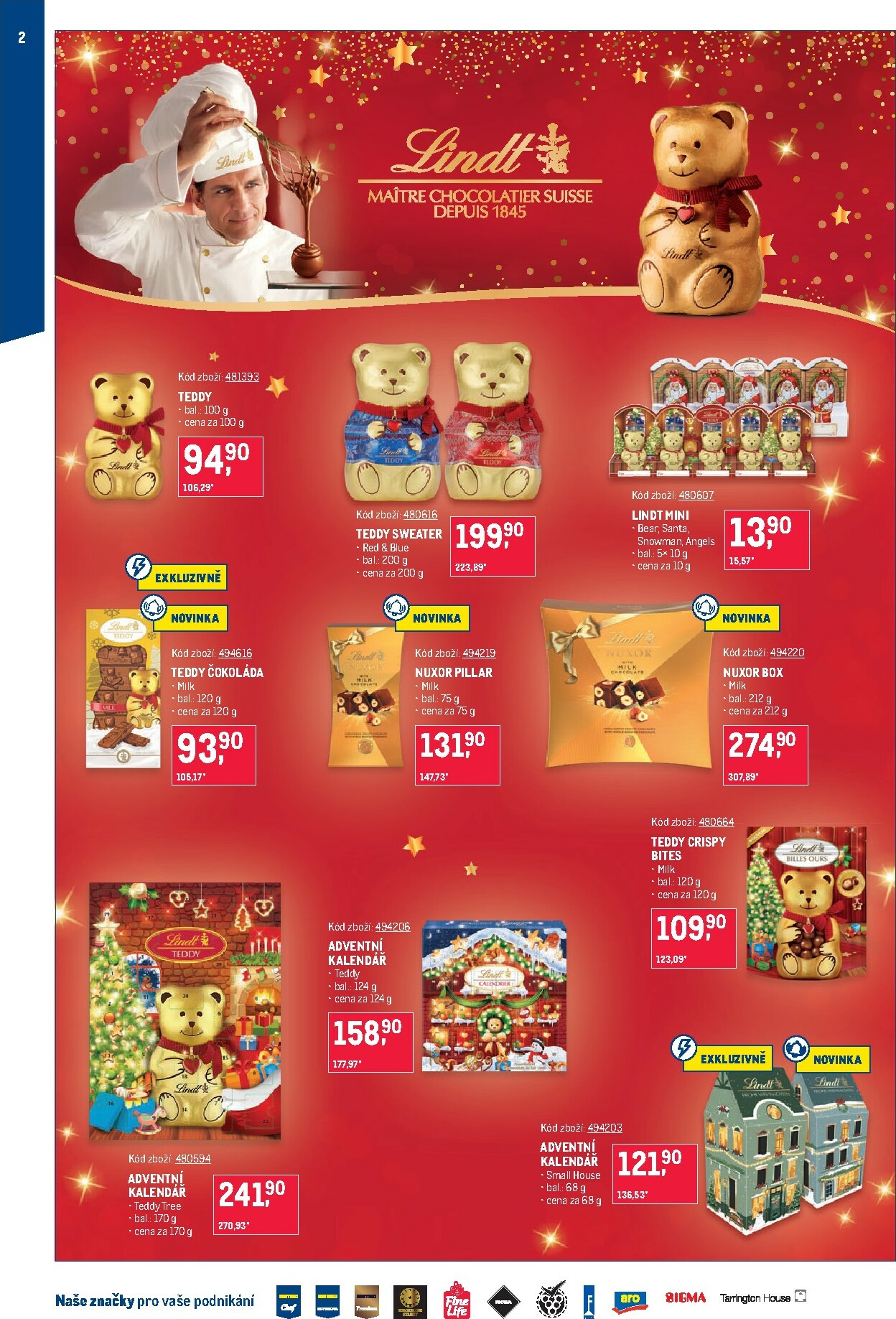 makro - Aktuální leták Makro - Mikulášské čokolády od 08.10. do 18.11. - page: 2