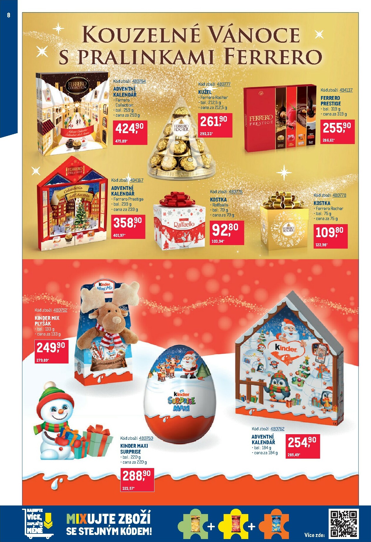 makro - Aktuální leták Makro - Mikulášské čokolády od 08.10. do 18.11. - page: 8