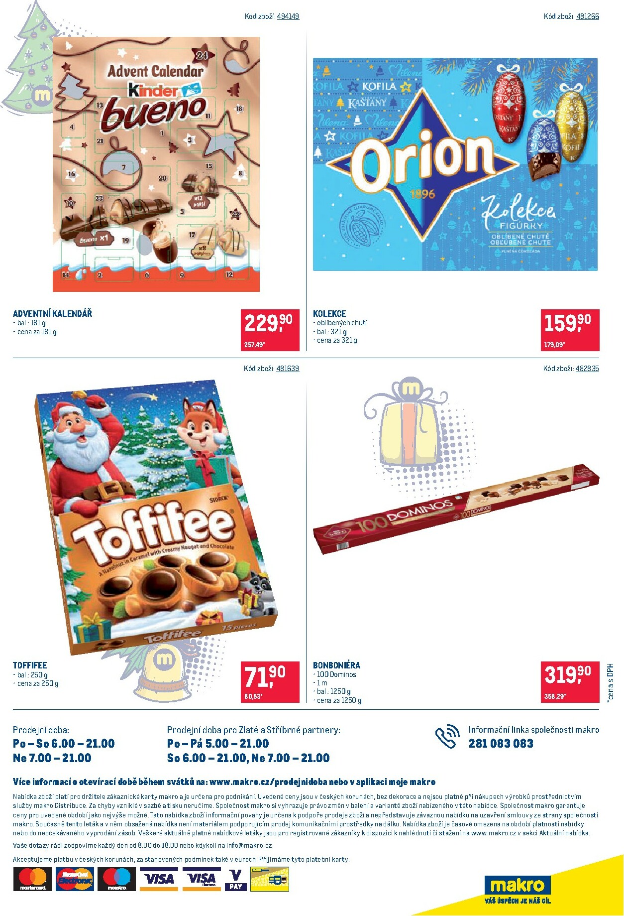 makro - Aktuální leták Makro - Mikulášské čokolády od 08.10. do 18.11. - page: 16