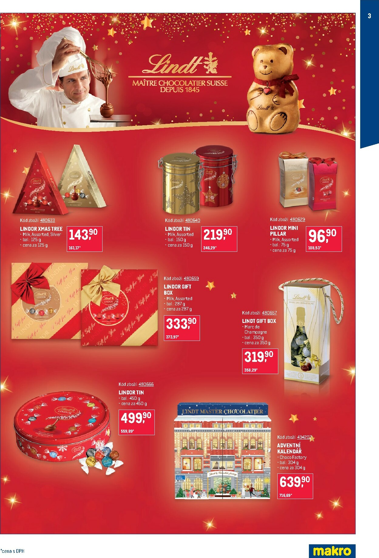 makro - Aktuální leták Makro - Mikulášské čokolády od 08.10. do 18.11. - page: 3