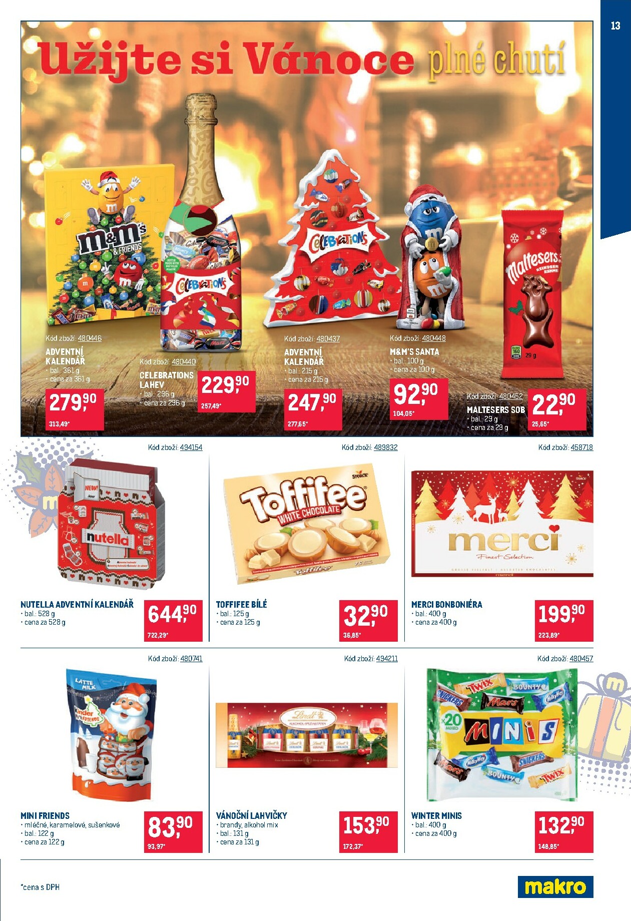 makro - Aktuální leták Makro - Mikulášské čokolády od 08.10. do 18.11. - page: 13
