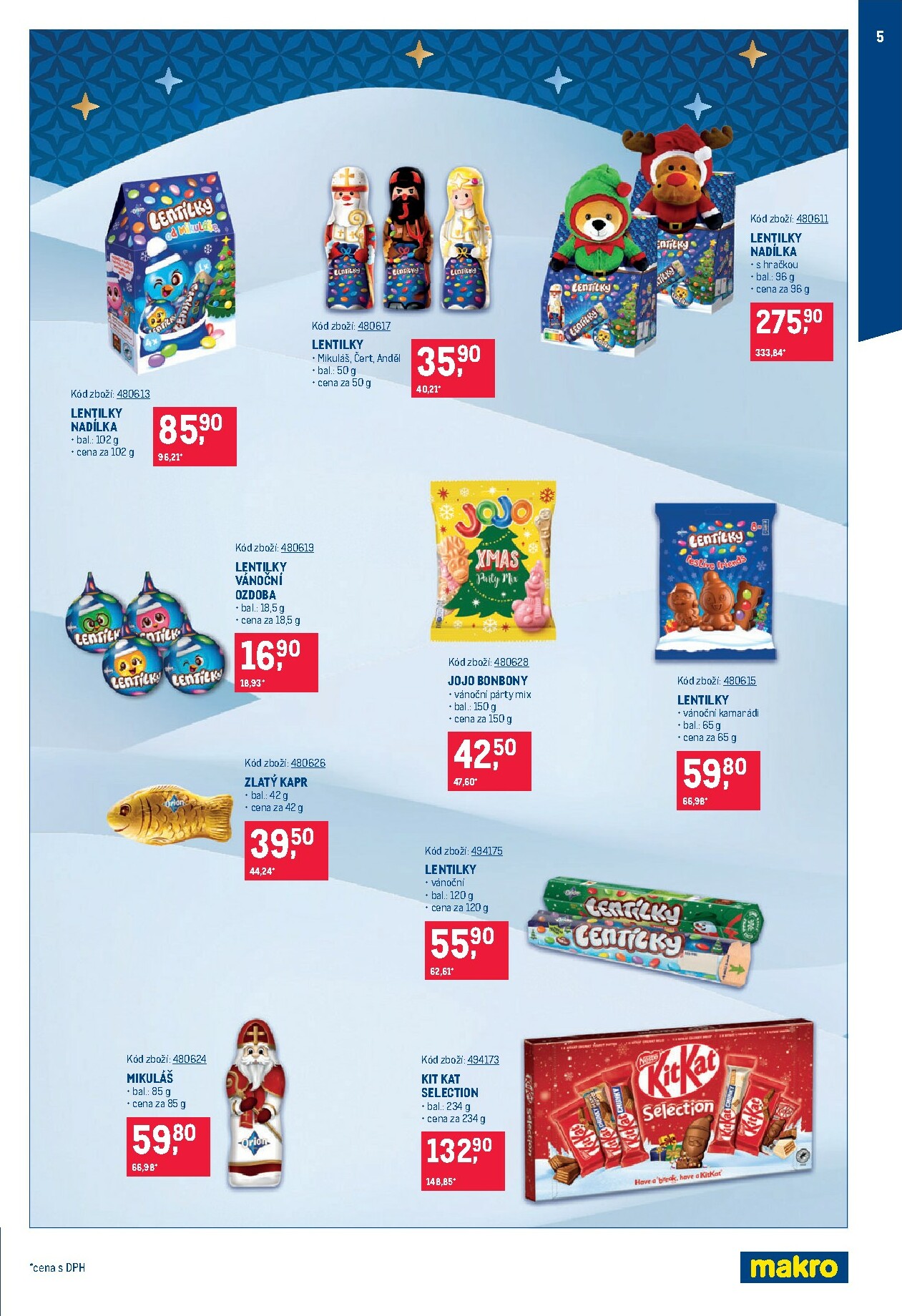 makro - Aktuální leták Makro - Mikulášské čokolády od 08.10. do 18.11. - page: 5