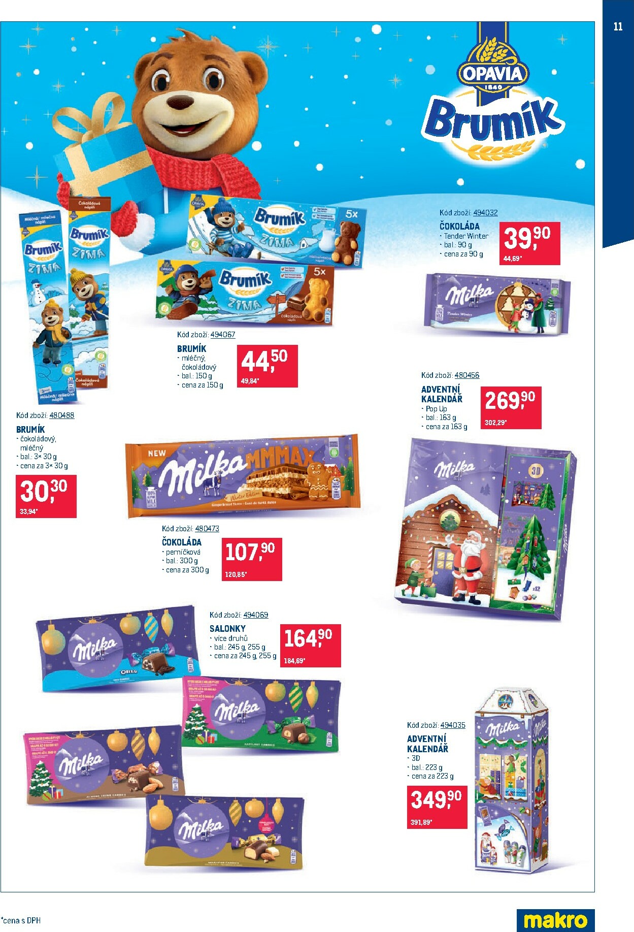 makro - Aktuální leták Makro - Mikulášské čokolády od 08.10. do 18.11. - page: 11