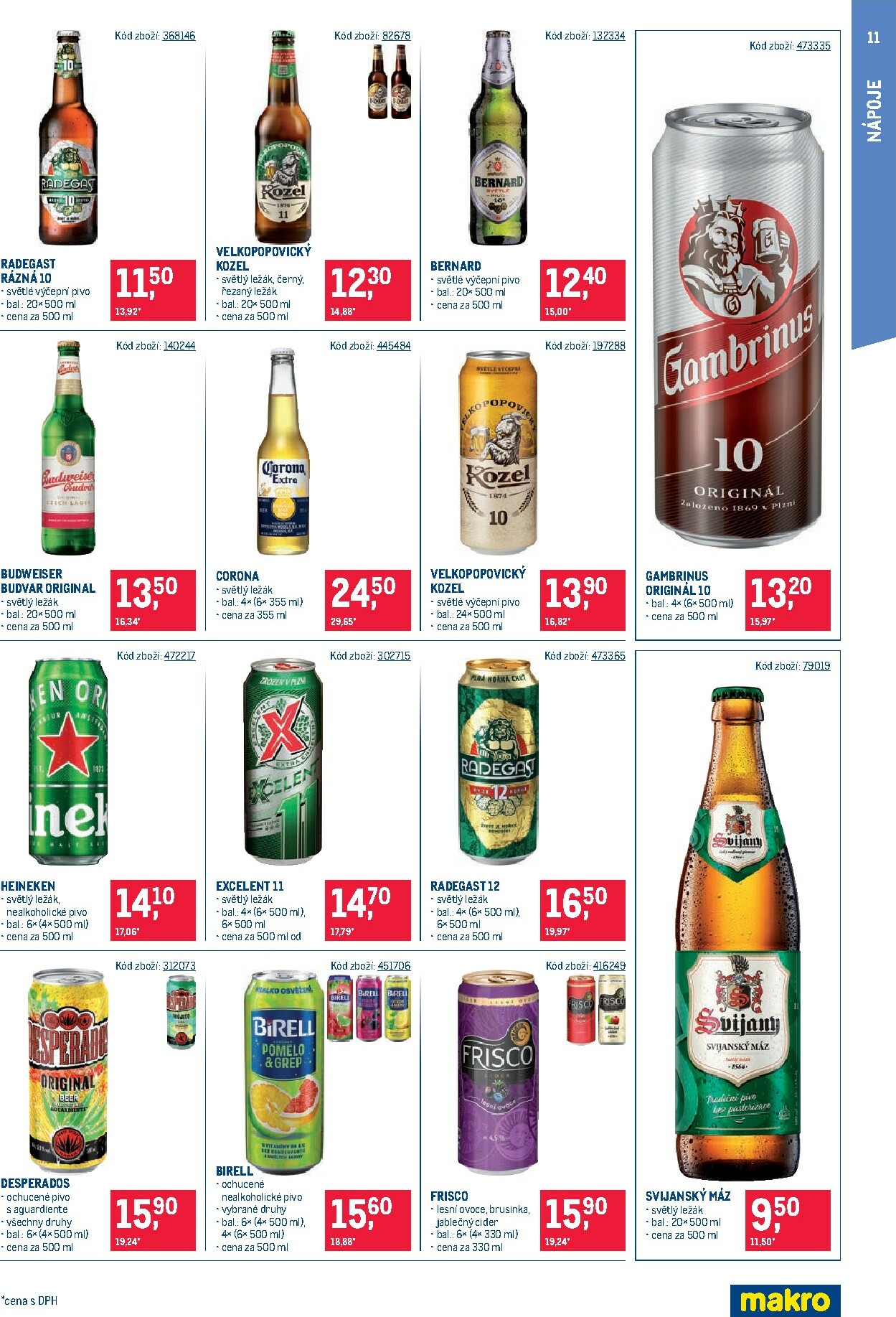 makro - Aktuální leták Makro - Maloobchod od 08.10. do 21.10. - page: 11
