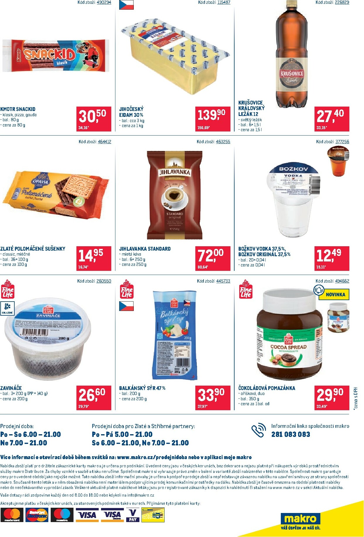 makro - Aktuální leták Makro - Maloobchod od 08.10. do 21.10. - page: 16