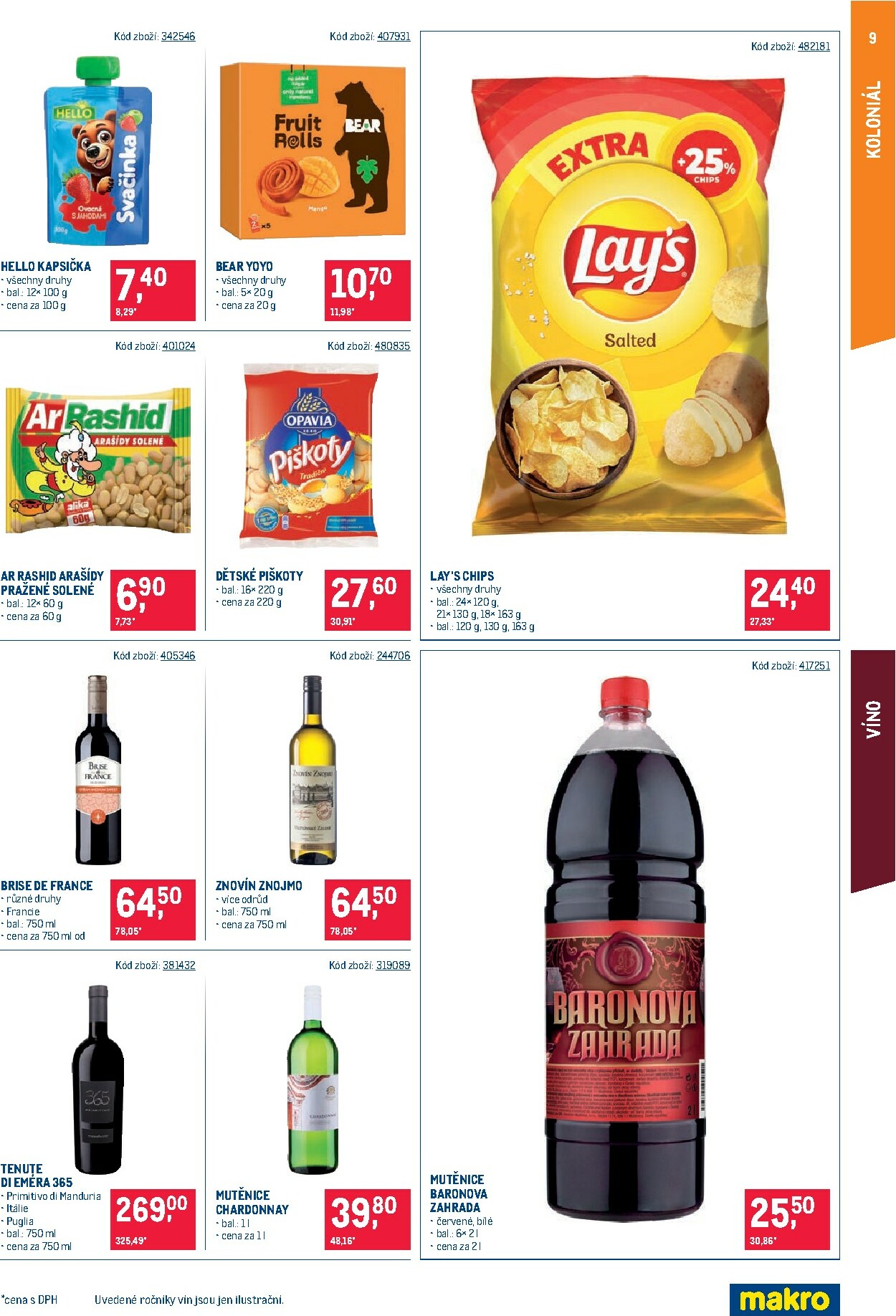 makro - Aktuální leták Makro - Maloobchod od 08.10. do 21.10. - page: 9