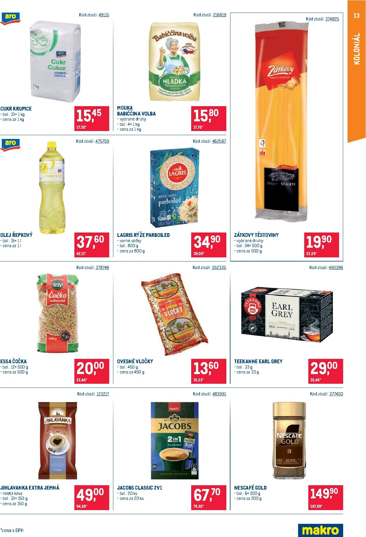 makro - Aktuální leták Makro - Maloobchod od 08.10. do 21.10. - page: 13