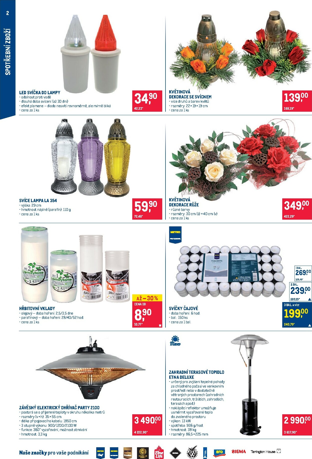 makro - Aktuální leták Makro - Spotřební zboží od 08.10. do 21.10. - page: 2