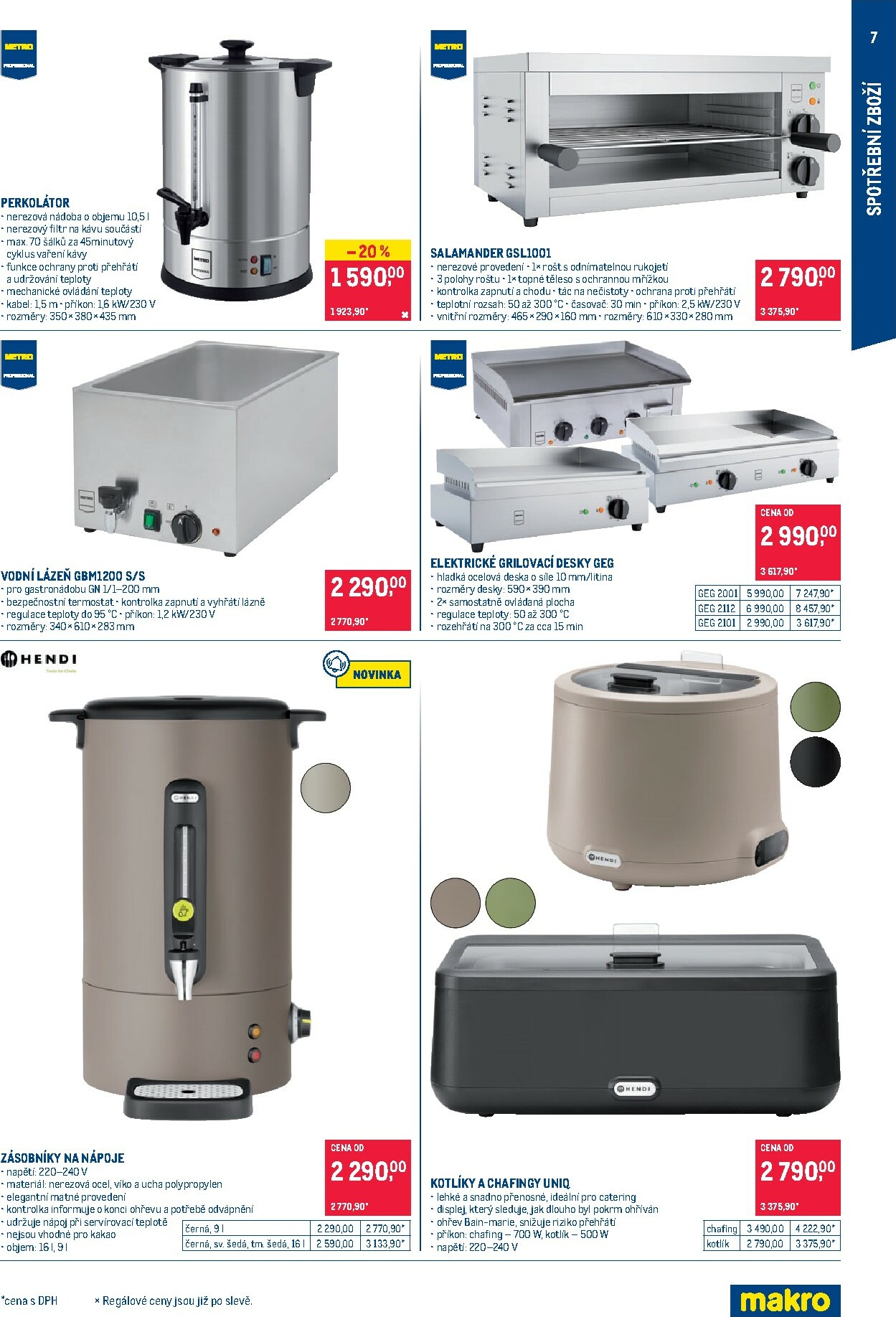 makro - Aktuální leták Makro - Spotřební zboží od 08.10. do 21.10. - page: 7