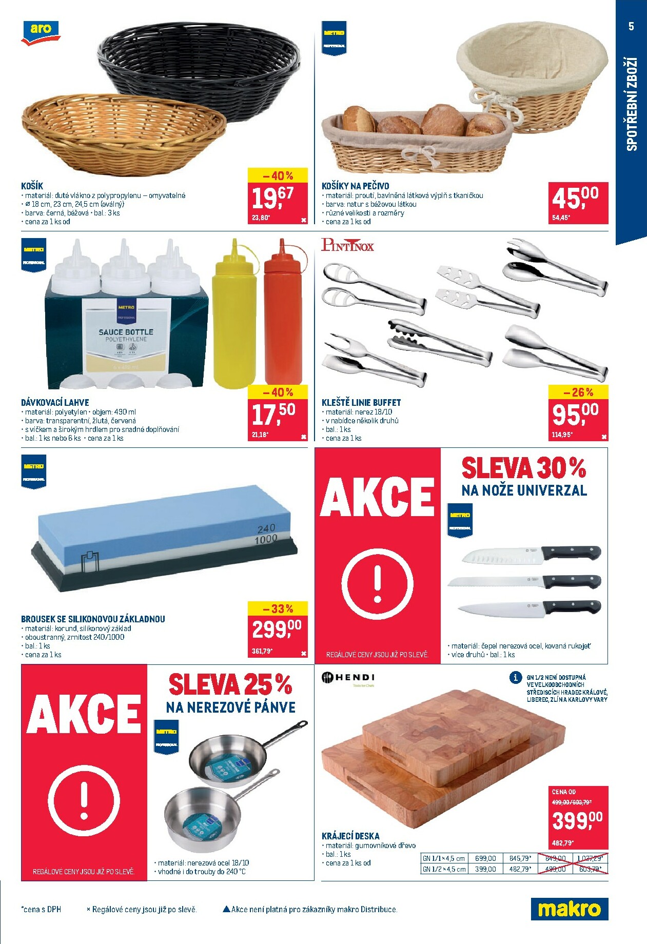 makro - Aktuální leták Makro - Spotřební zboží od 08.10. do 21.10. - page: 5