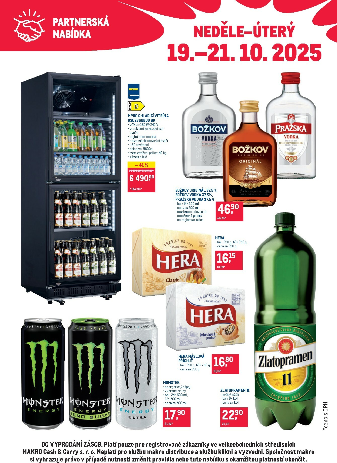 makro - Aktuální leták Makro - Partnerská nabídka od 19.10. do 21.10.
