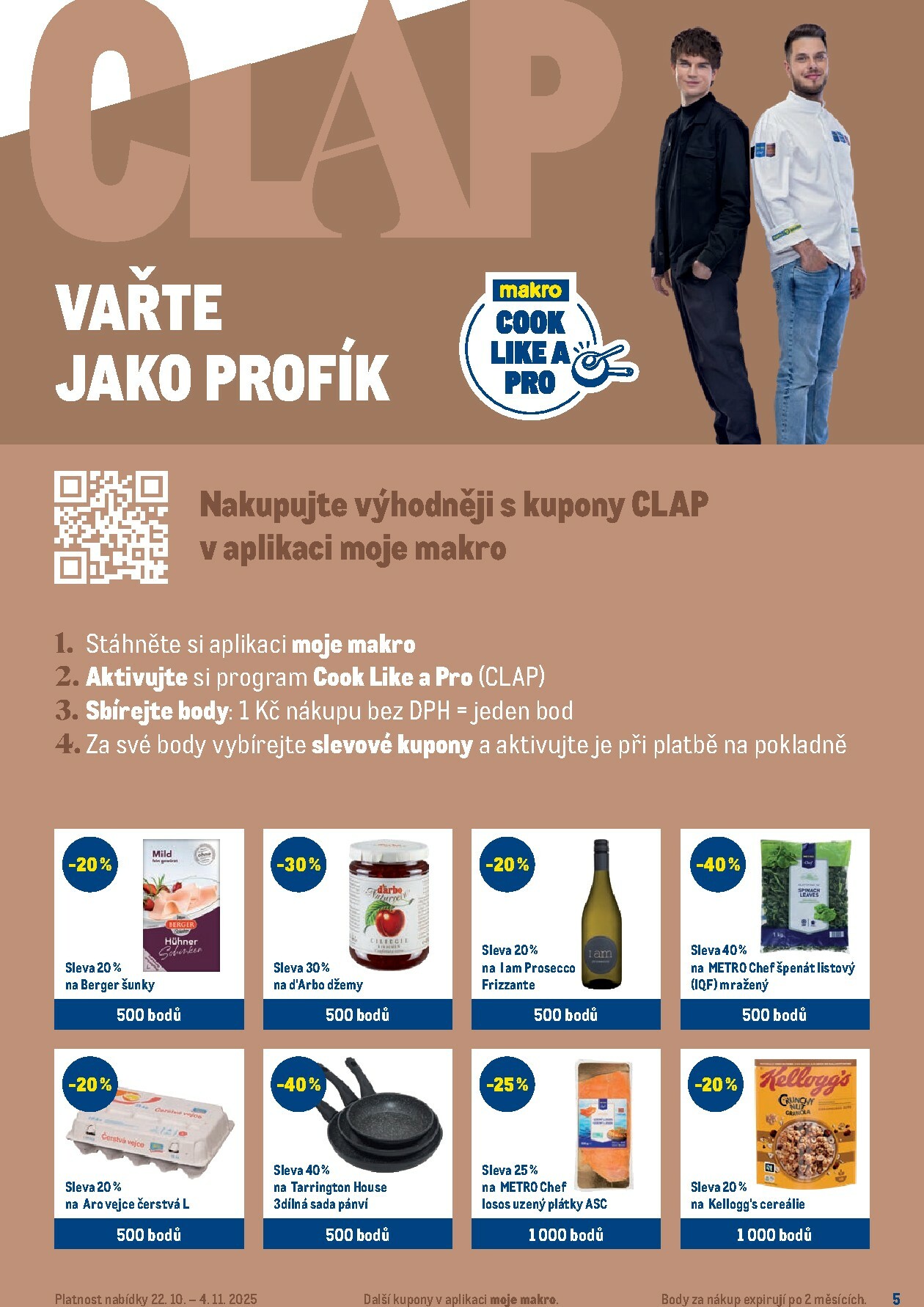 makro - Aktuální leták Makro - Pro milovníky jídla od 22.10. do 04.11. - page: 5